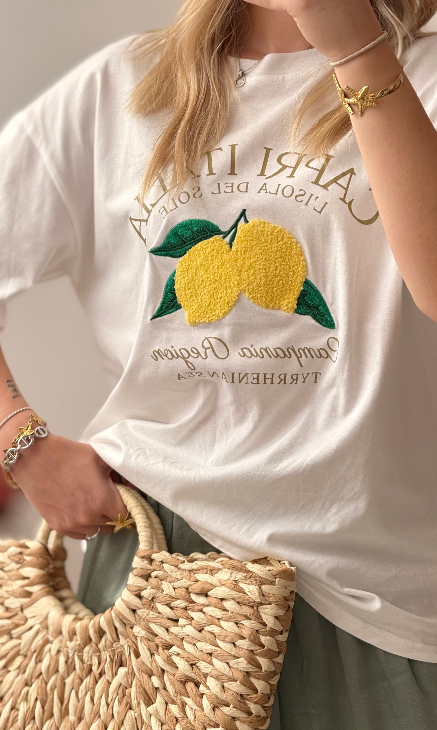 Tshirt blanc CAPRI