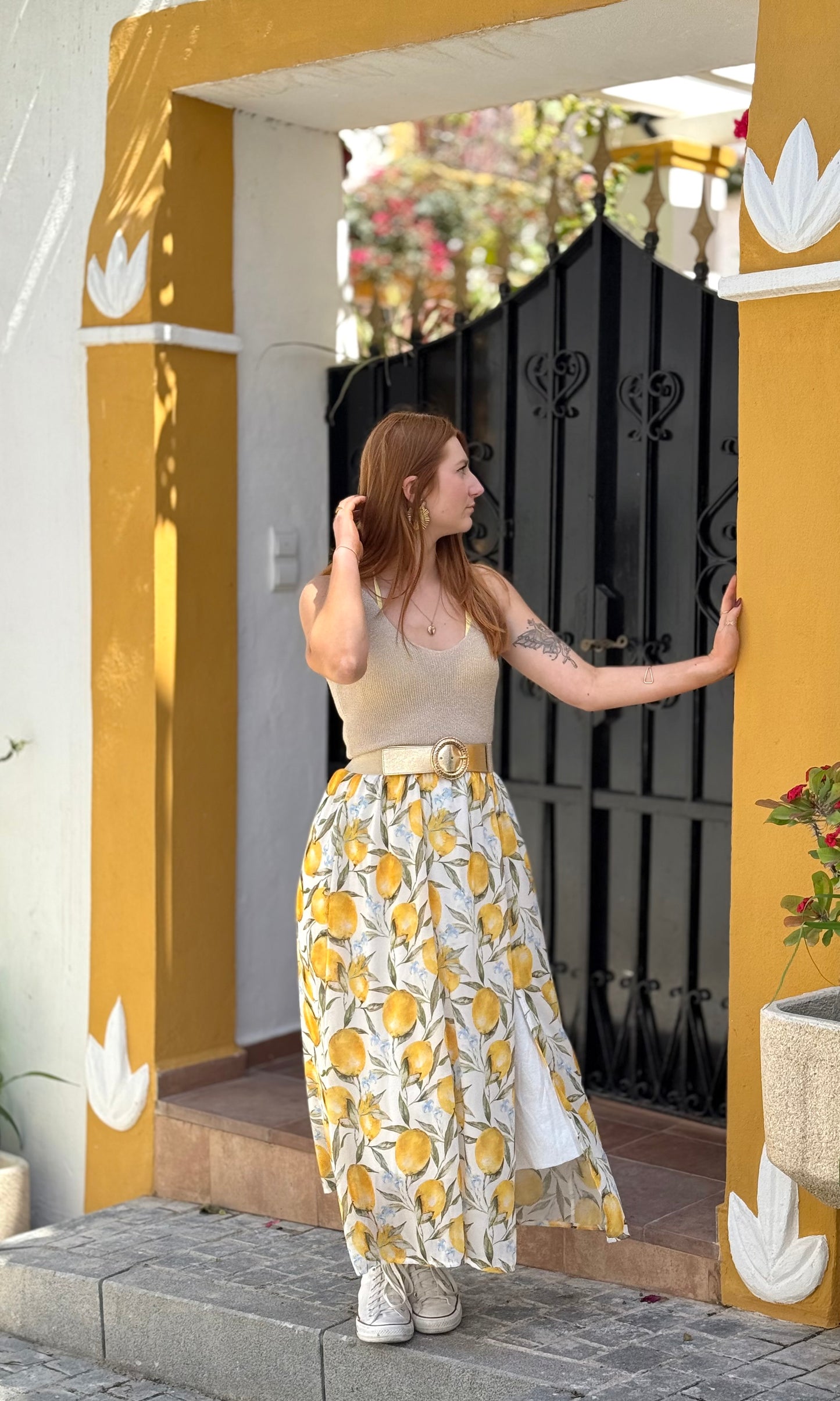 Jupe longue LEMON 🇮🇹