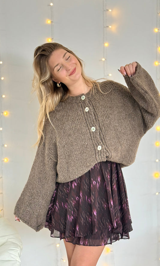 Gilet noisette CLEM 🇮🇹