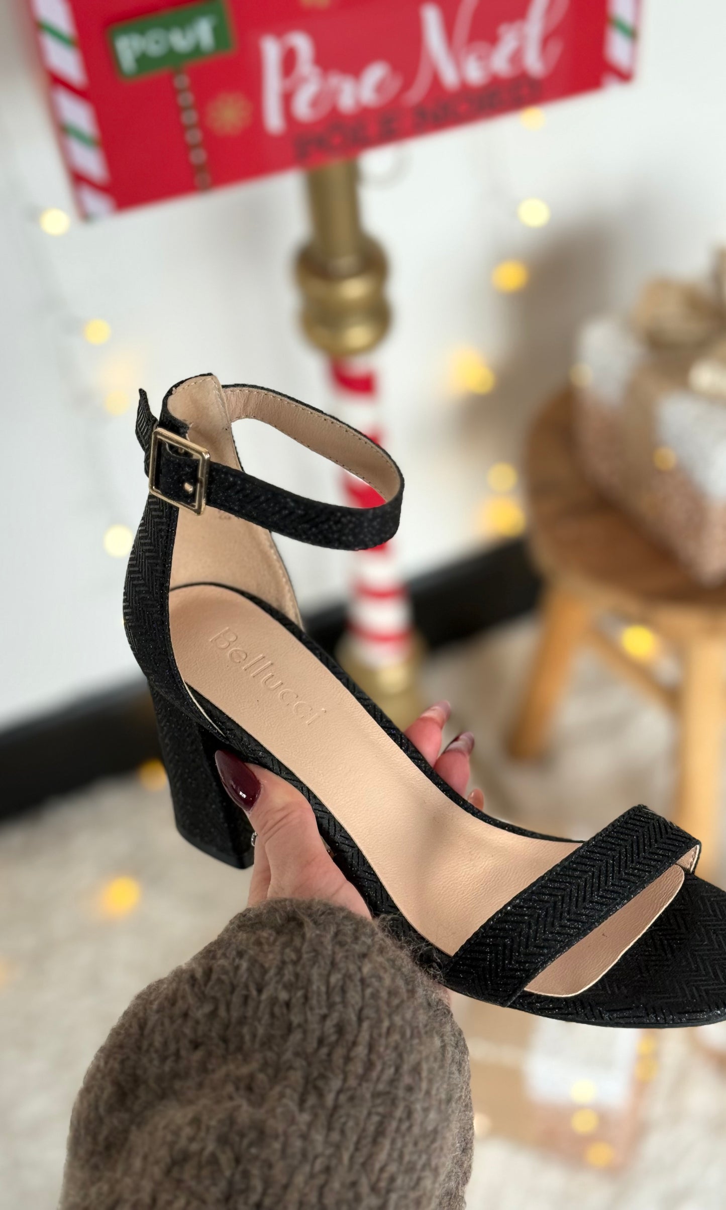 Talons brillants noirs BLACK