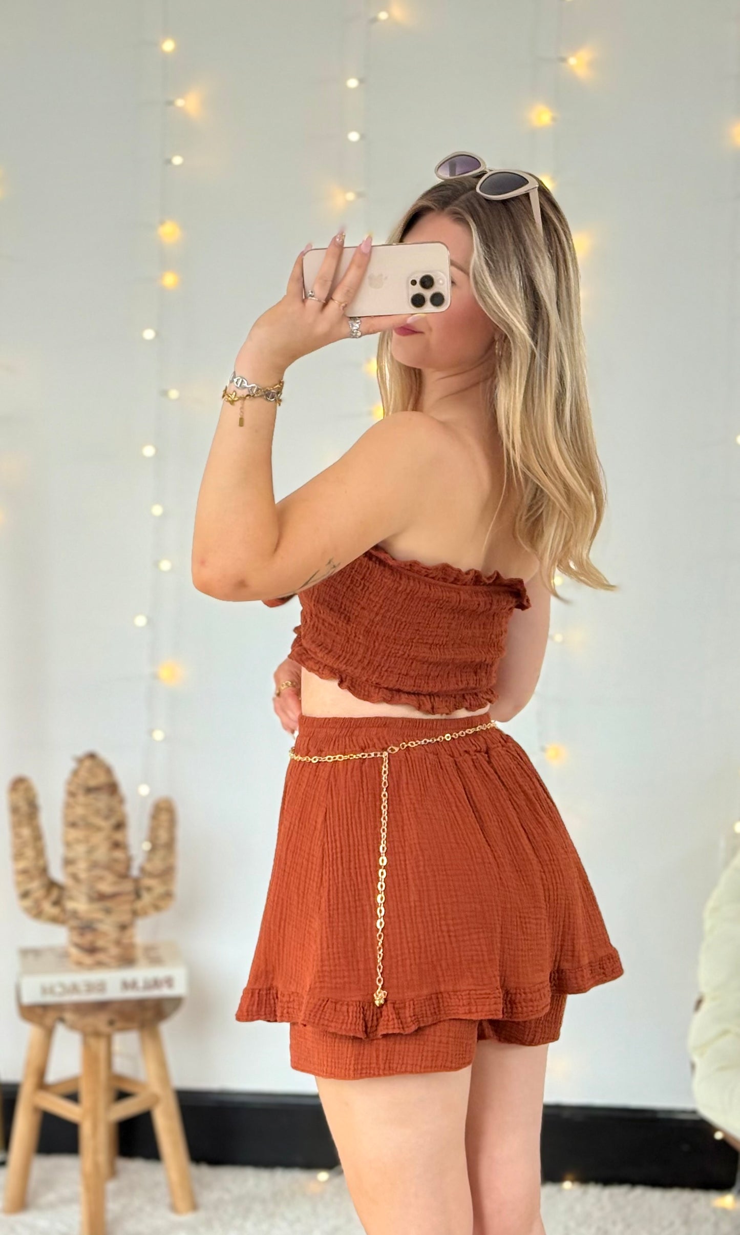 Ensemble en gaze de coton LÉNA 🇮🇹