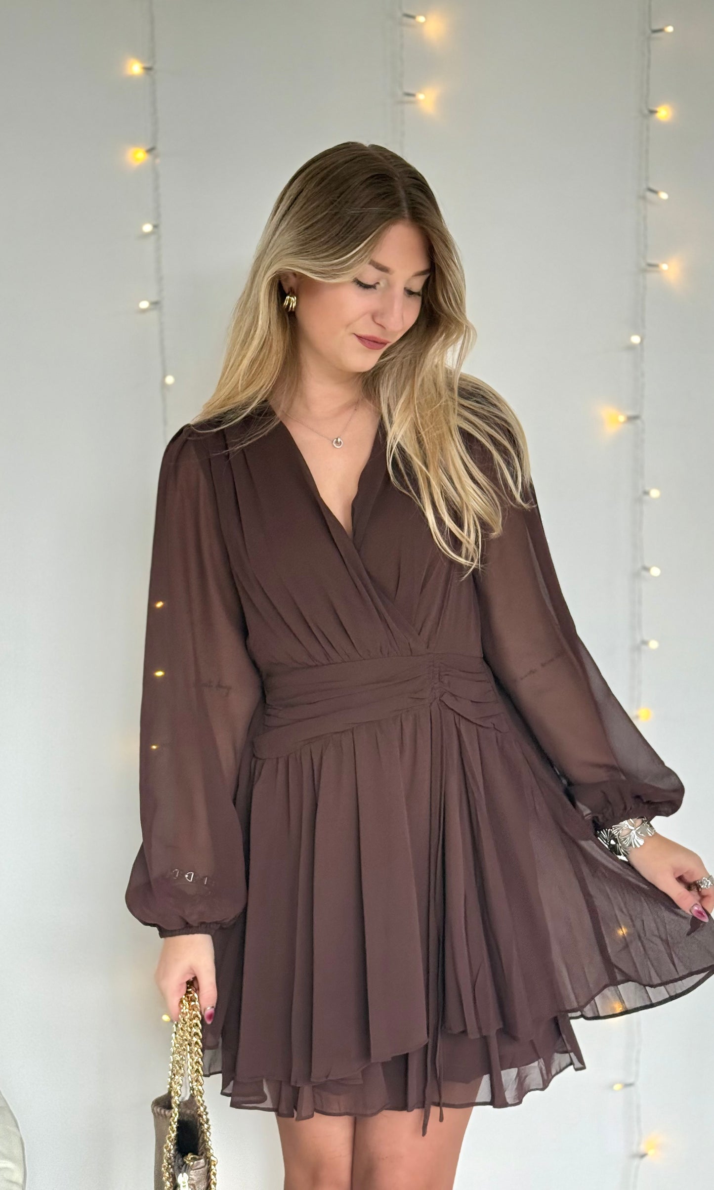 Robe marron CHOCOLATE