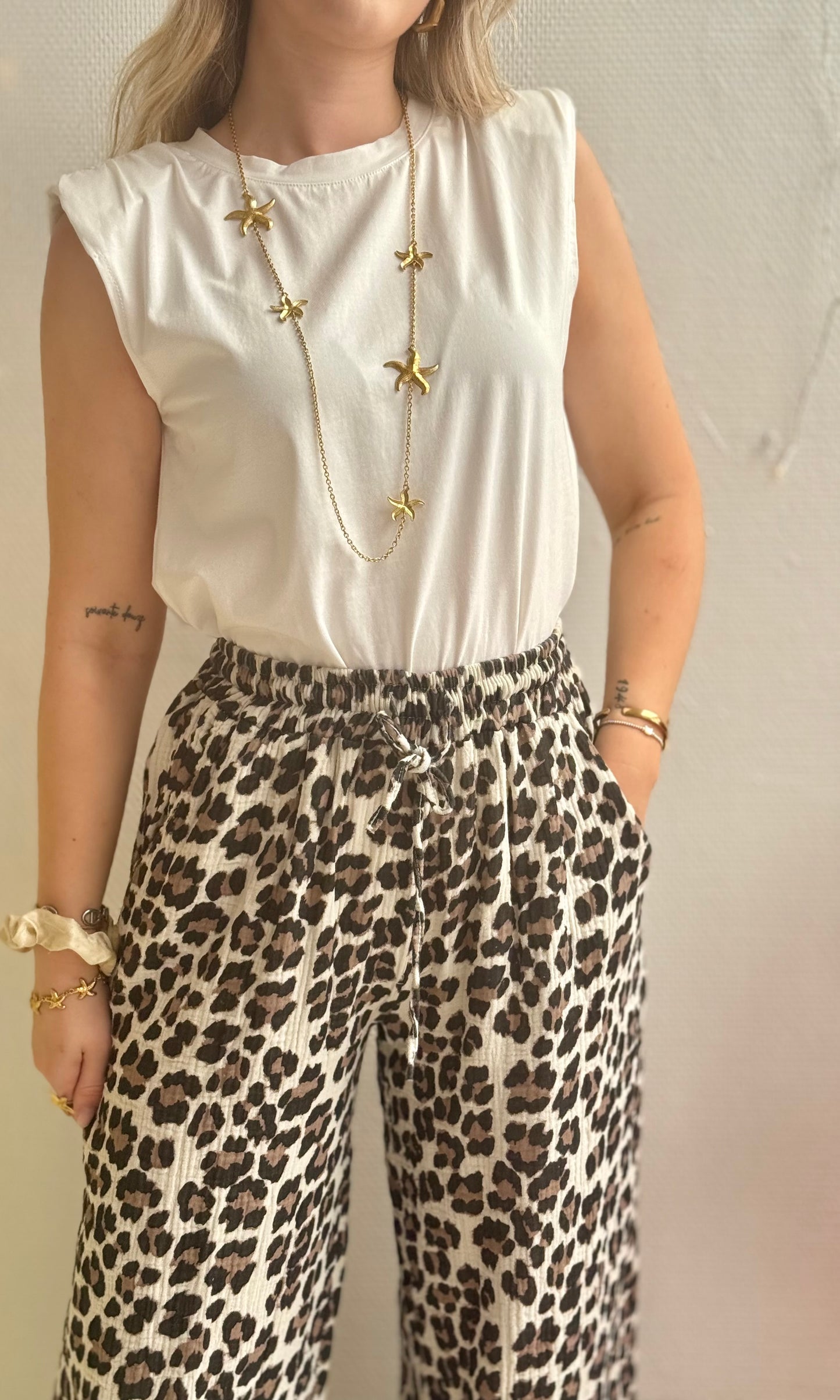 Pantalon gaze de coton MARY 🇮🇹