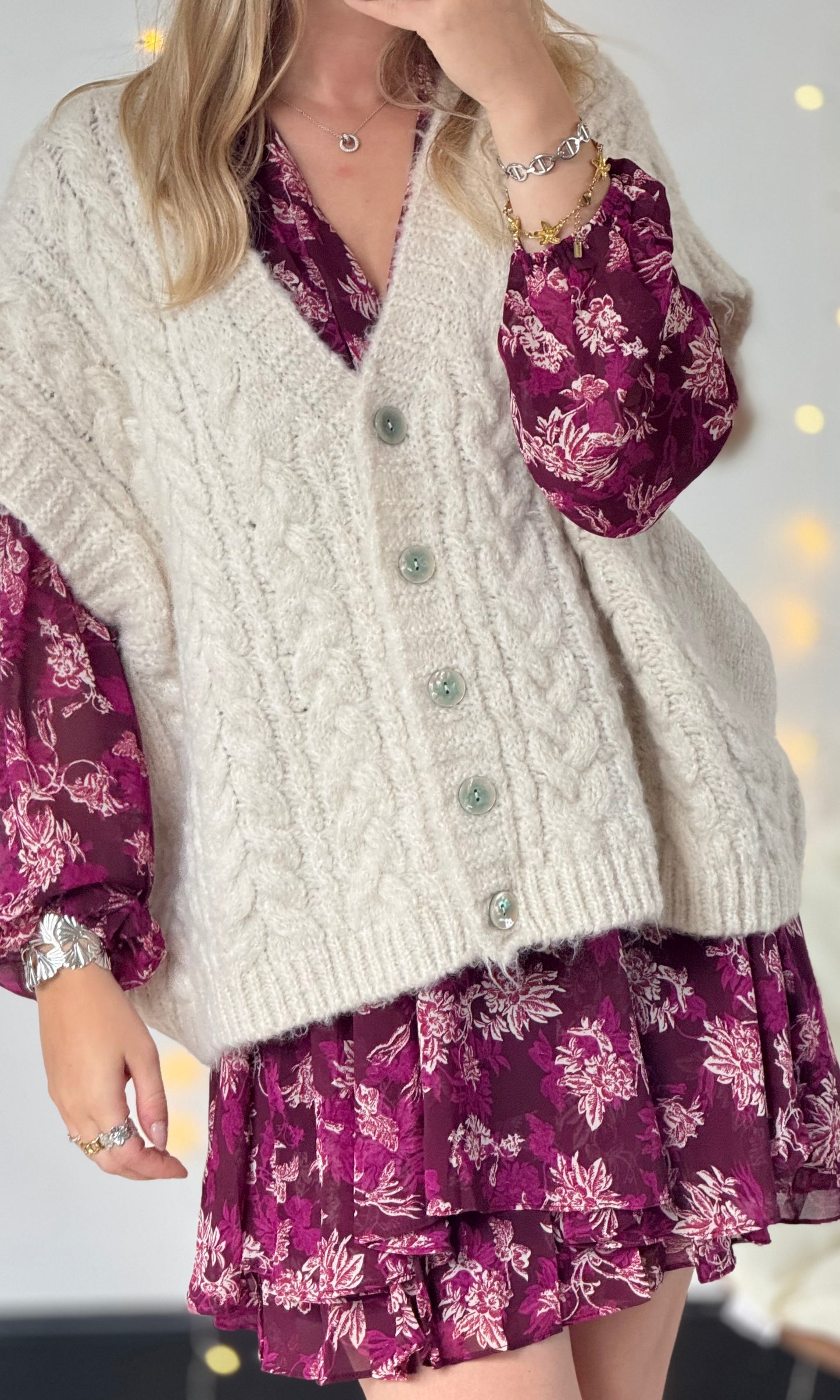 Pull sans manches JENNA 🇮🇹 (expédition vers le 12)