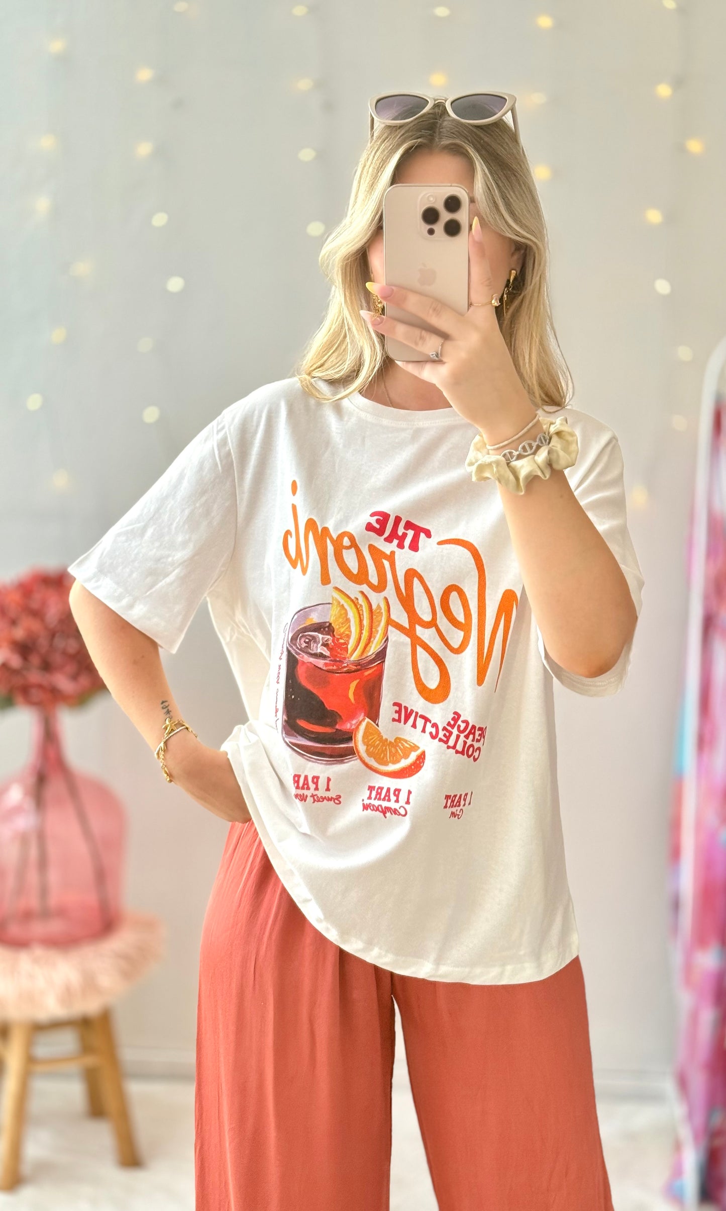 Tshirt blanc NEGRONI