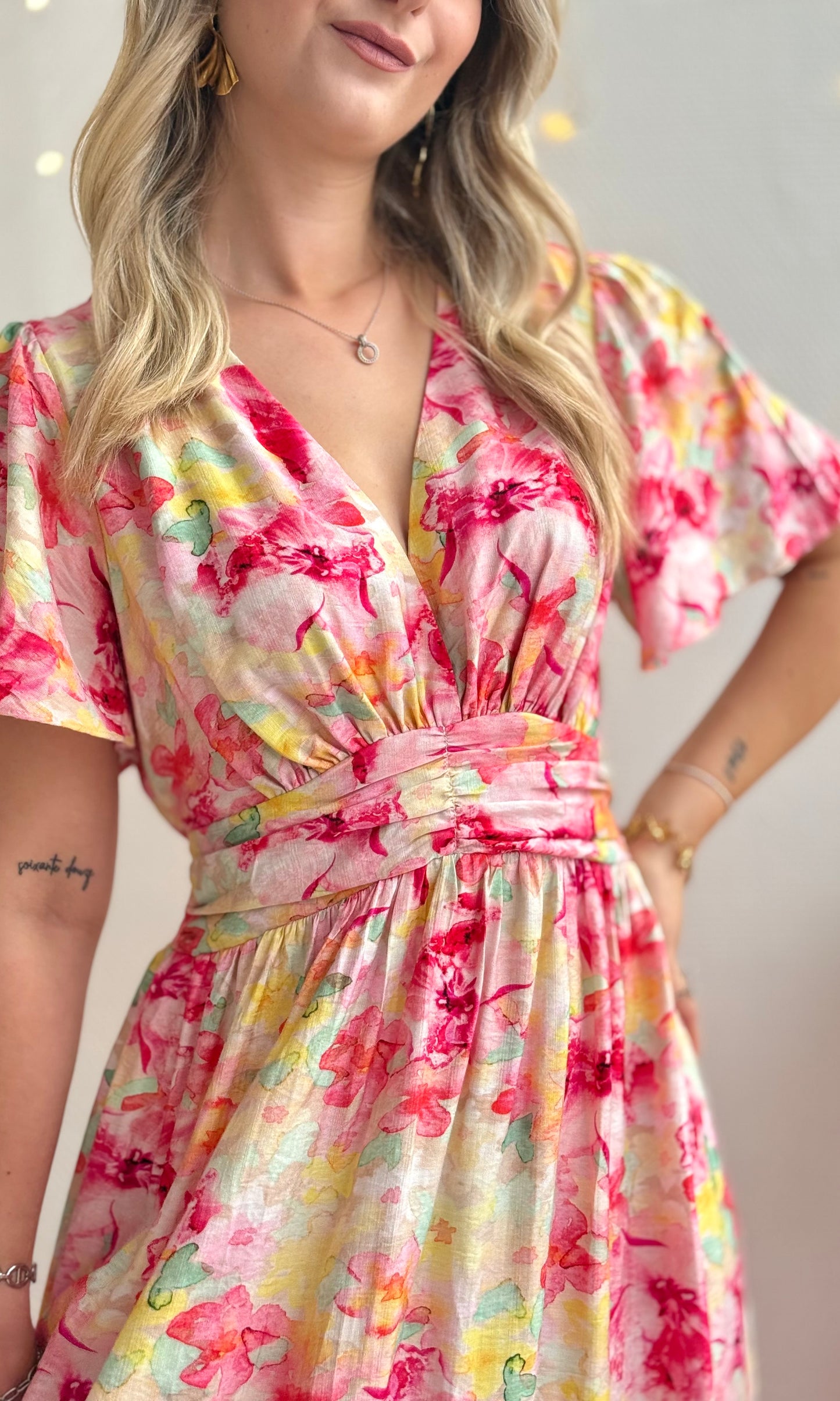 Robe longue colorée CANDY