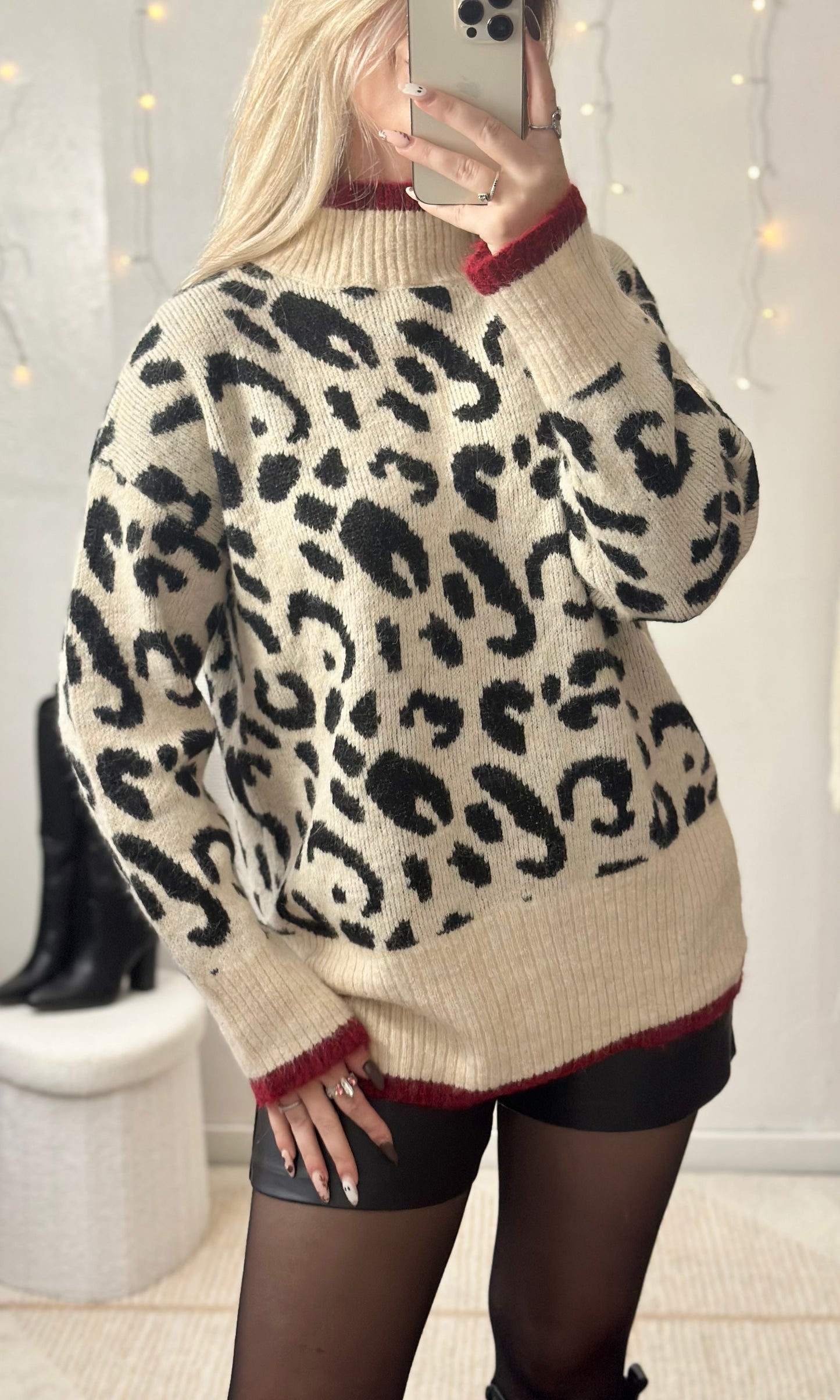 Pull léopard ELVIRA
