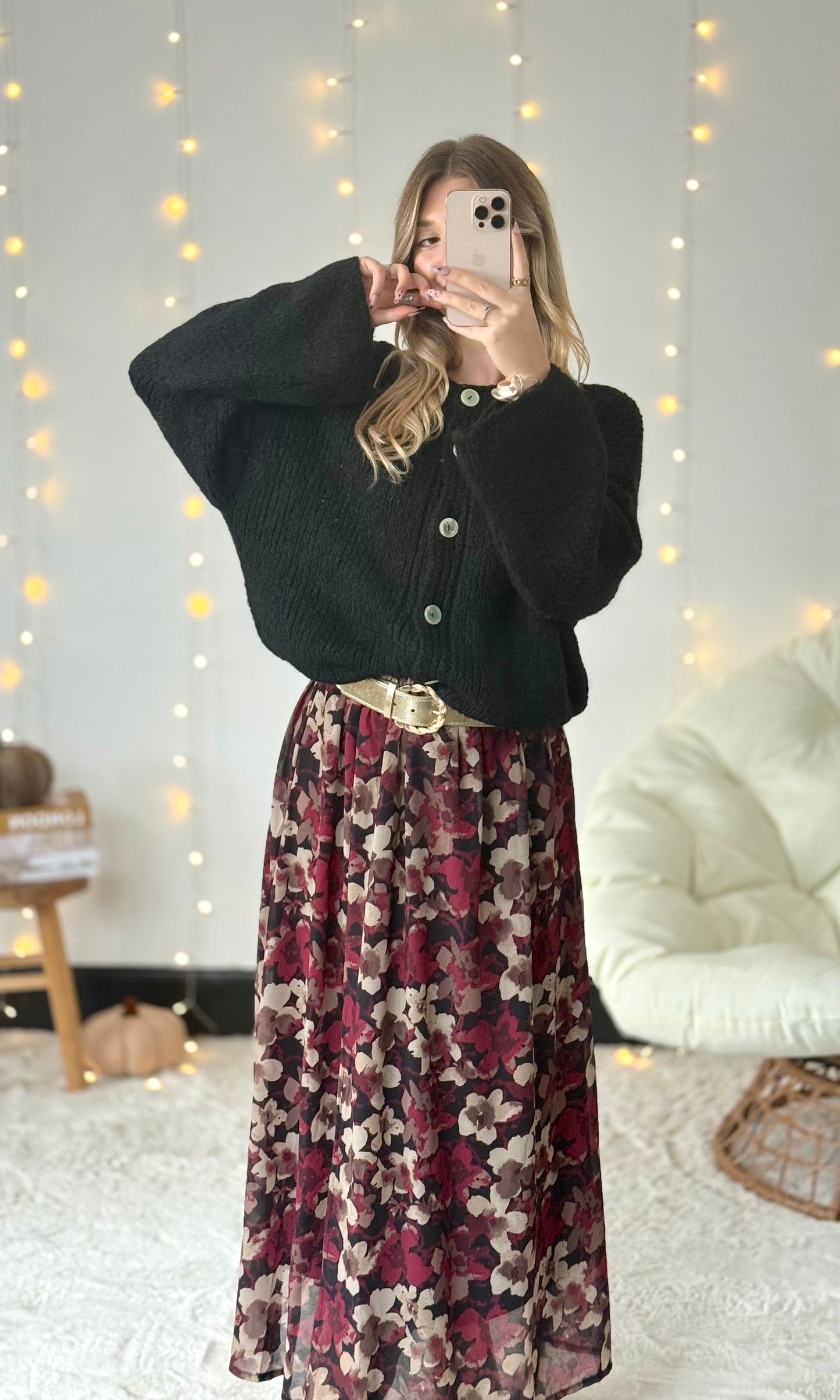 Gilet noir CLEM 🇮🇹