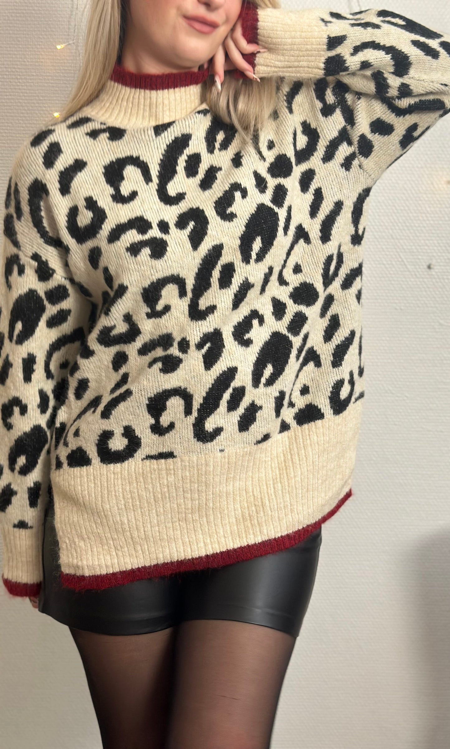 Pull léopard ELVIRA