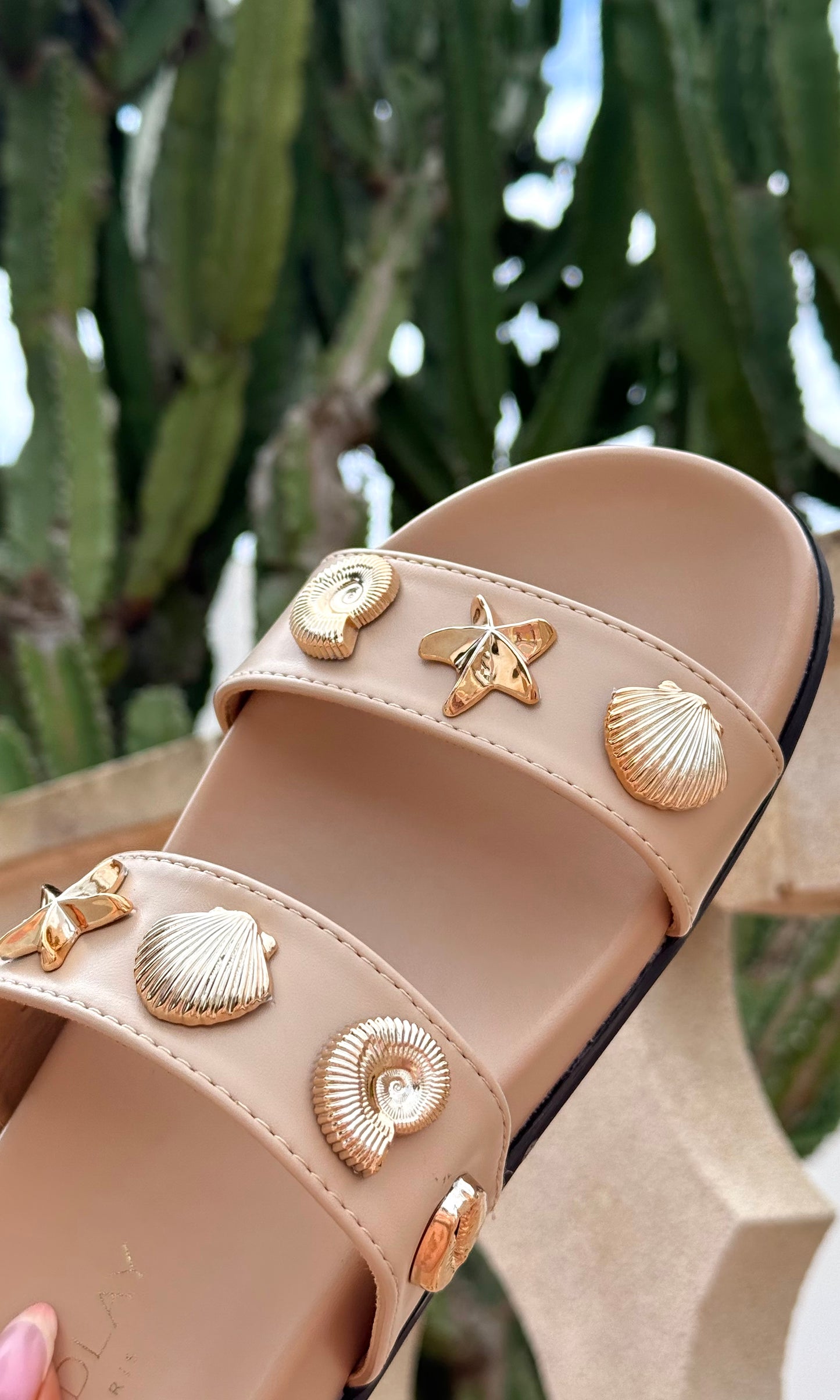 Sandales camel COLADA