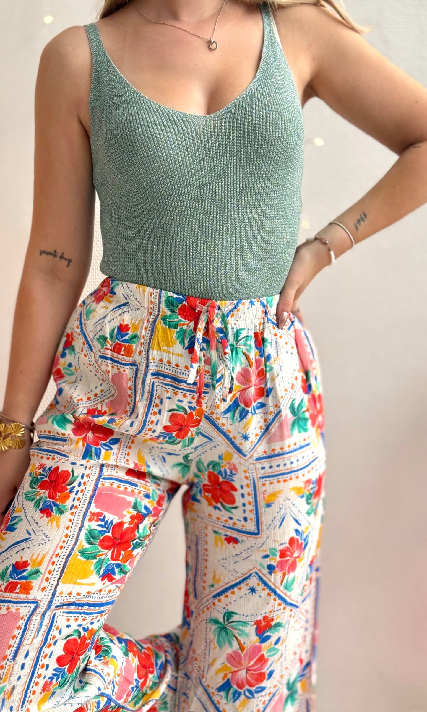 Pantalon en viscose PORTO
