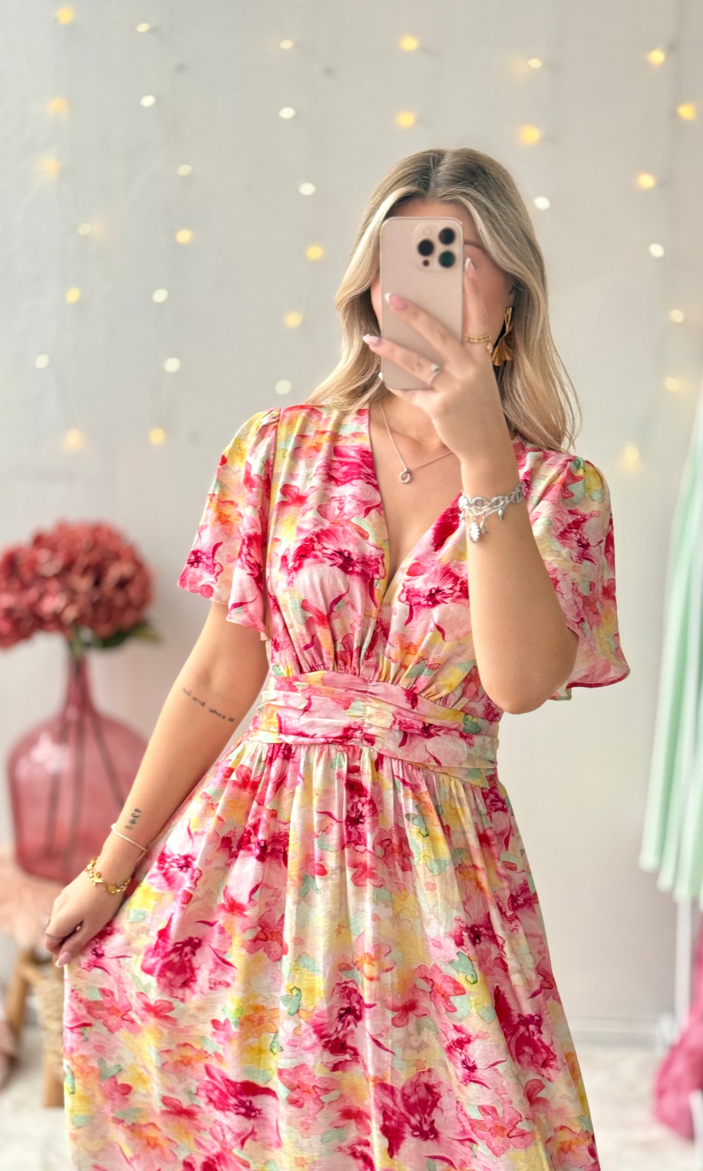 Robe longue colorée CANDY