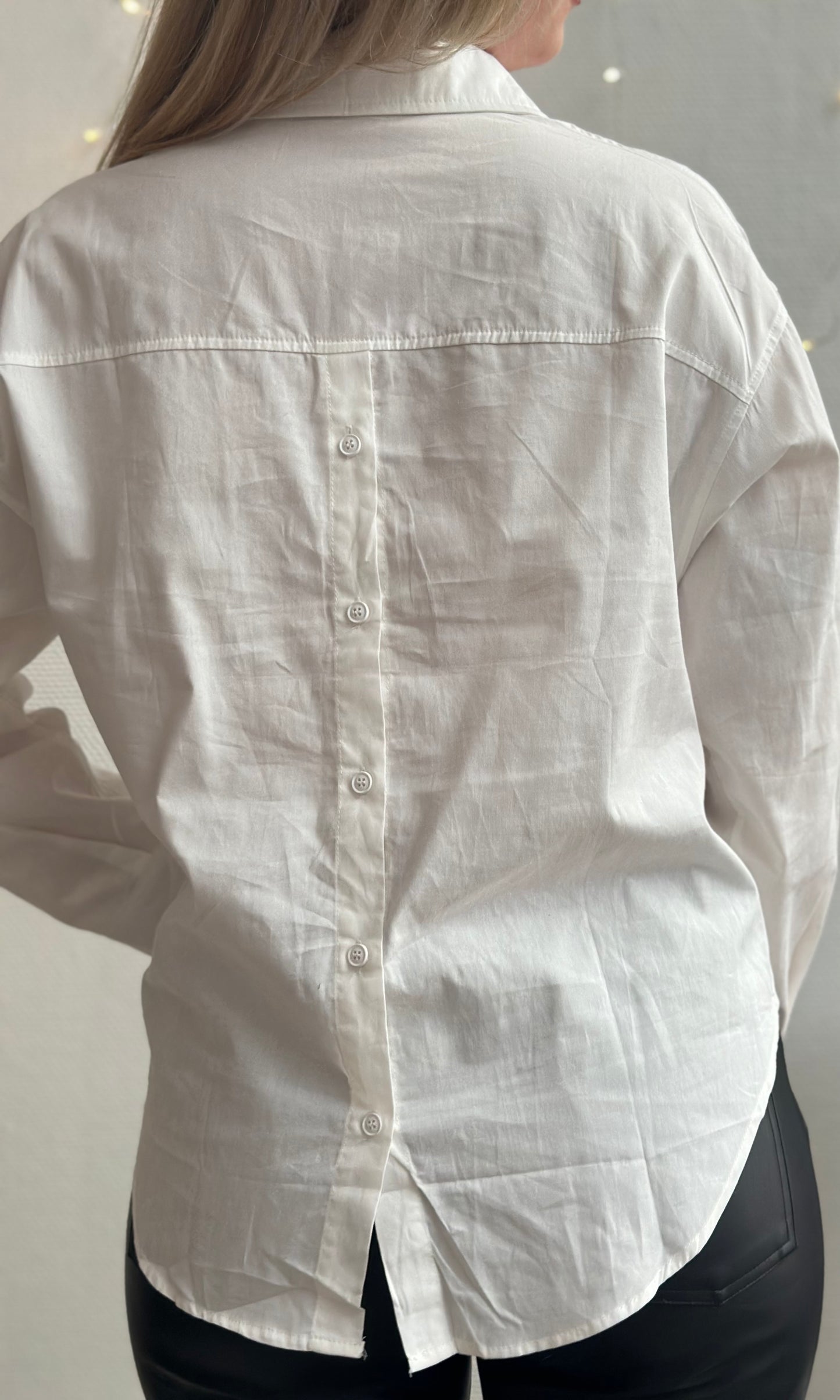 Chemise blanche boutonnée MIA