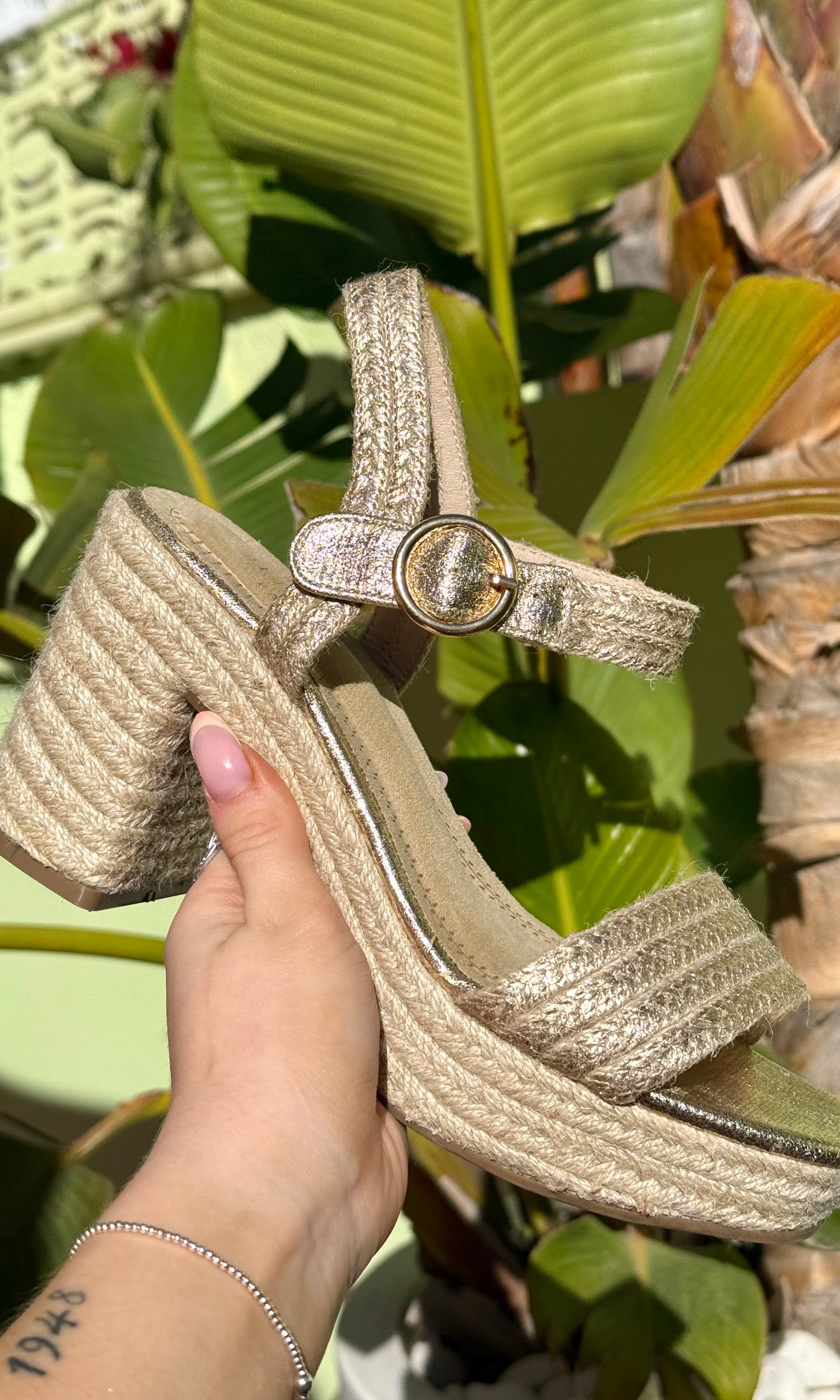 Sandales à talons BOHEMIA