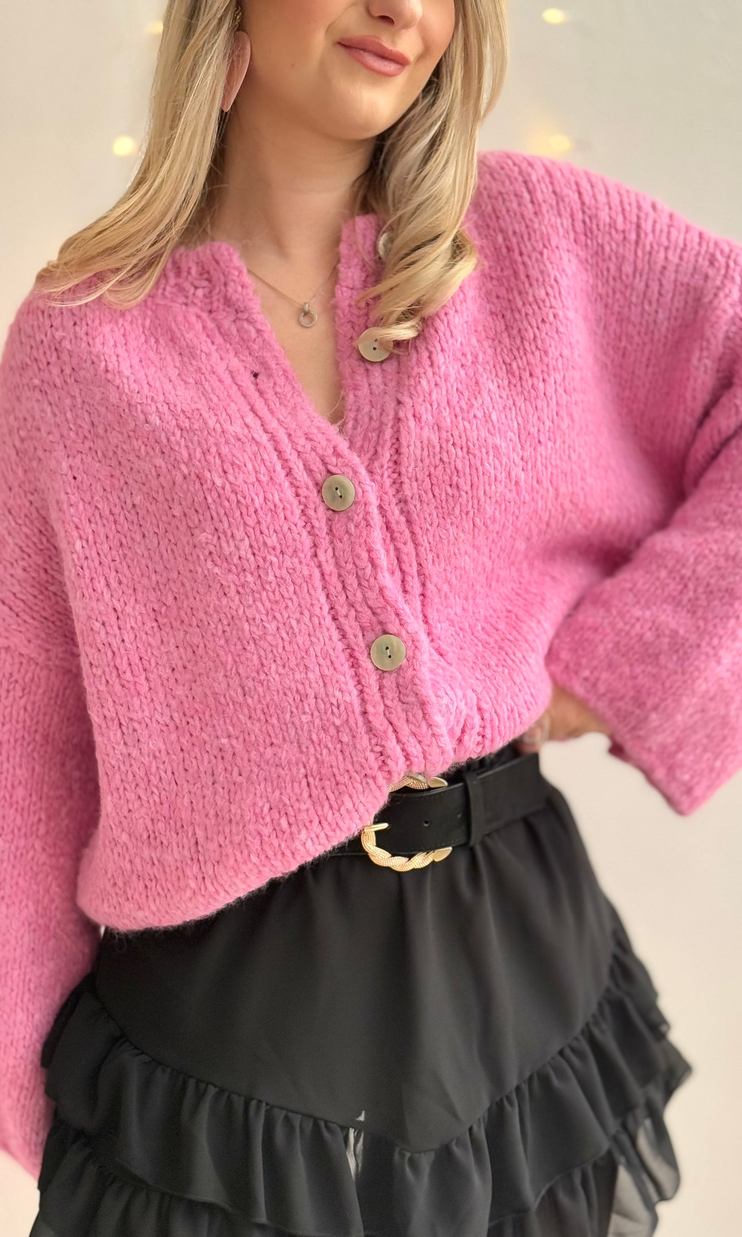 Gilet rose CLEM 🇮🇹