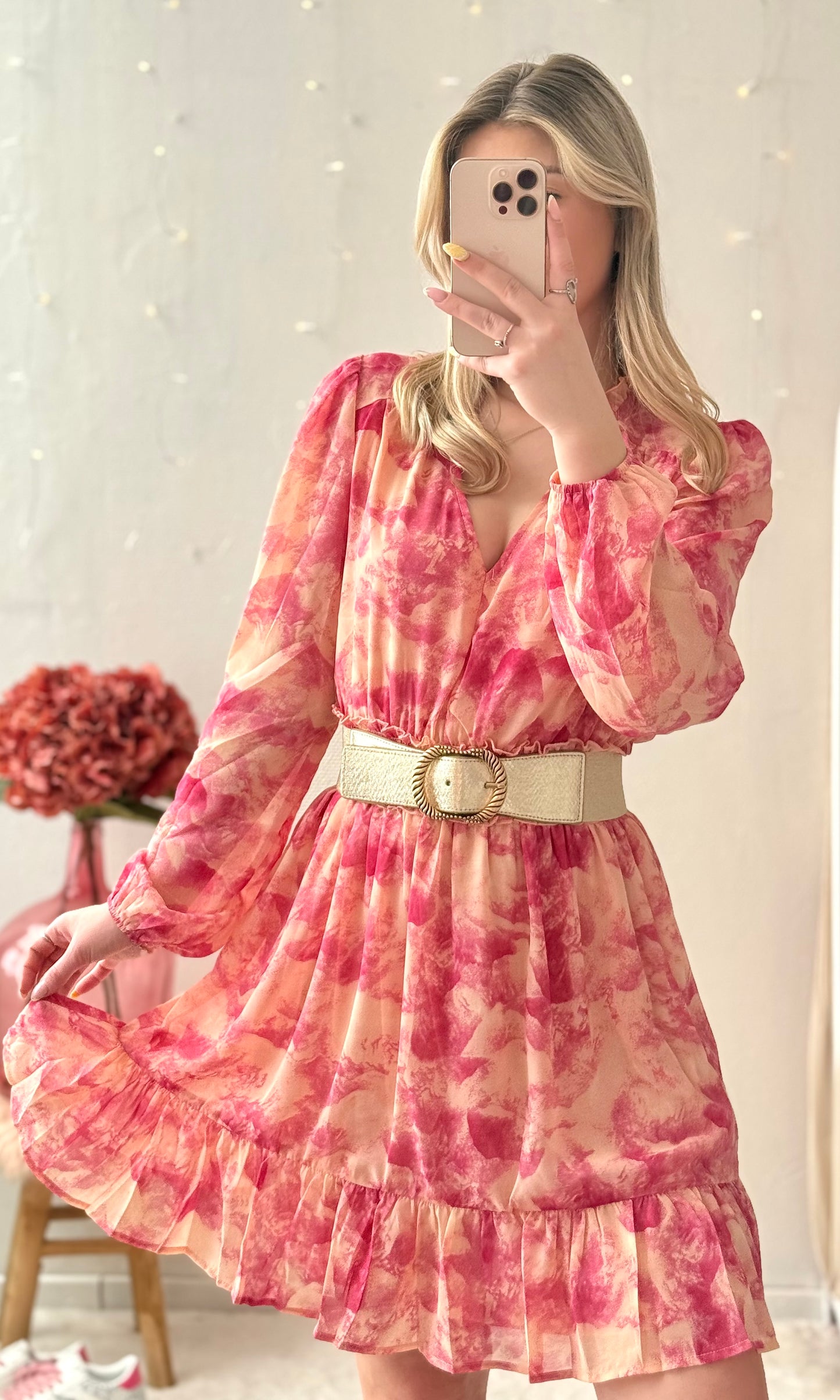 Robe colorée PEACH