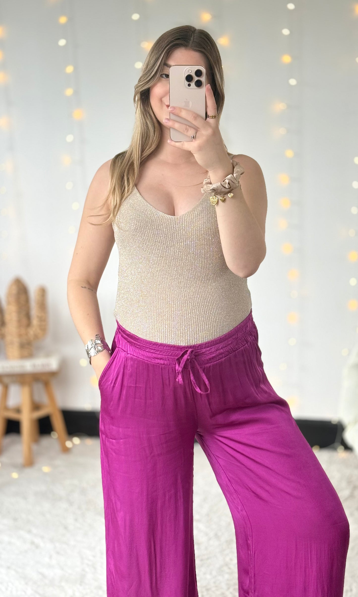 Pantalon en viscose JUSTINE đźđč