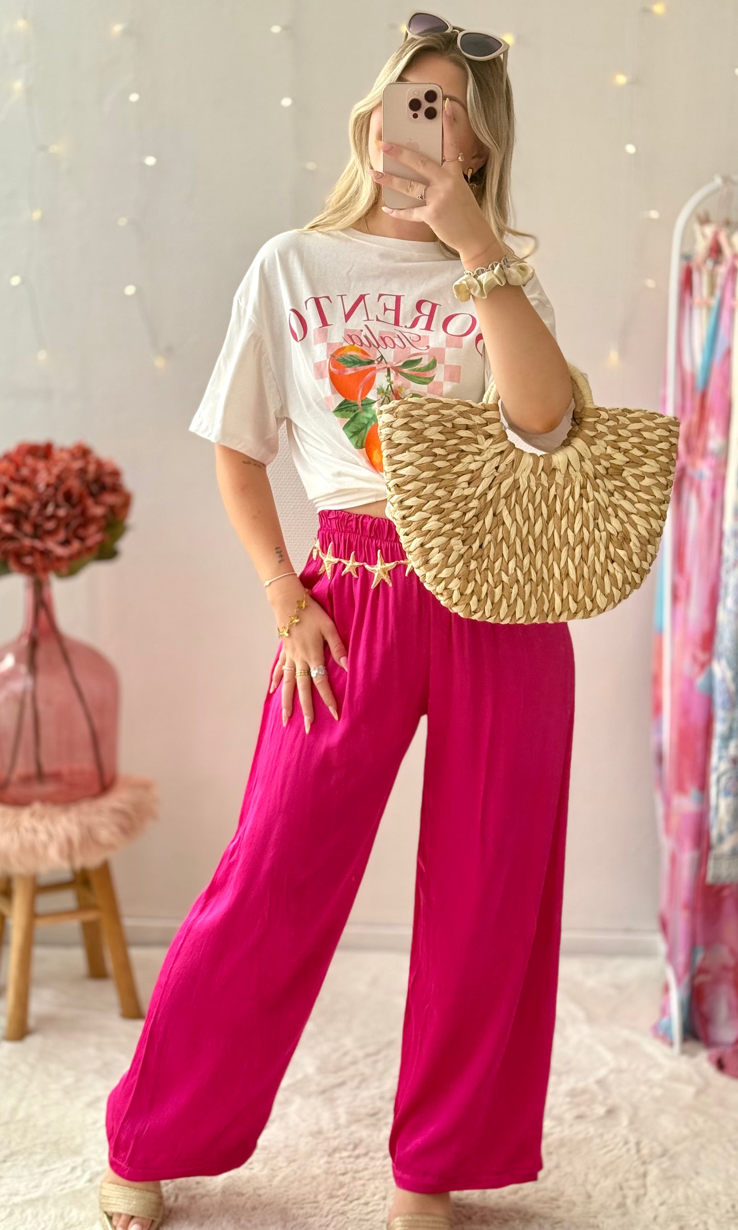 Pantalon satiné CONSTANCE 🇮🇹