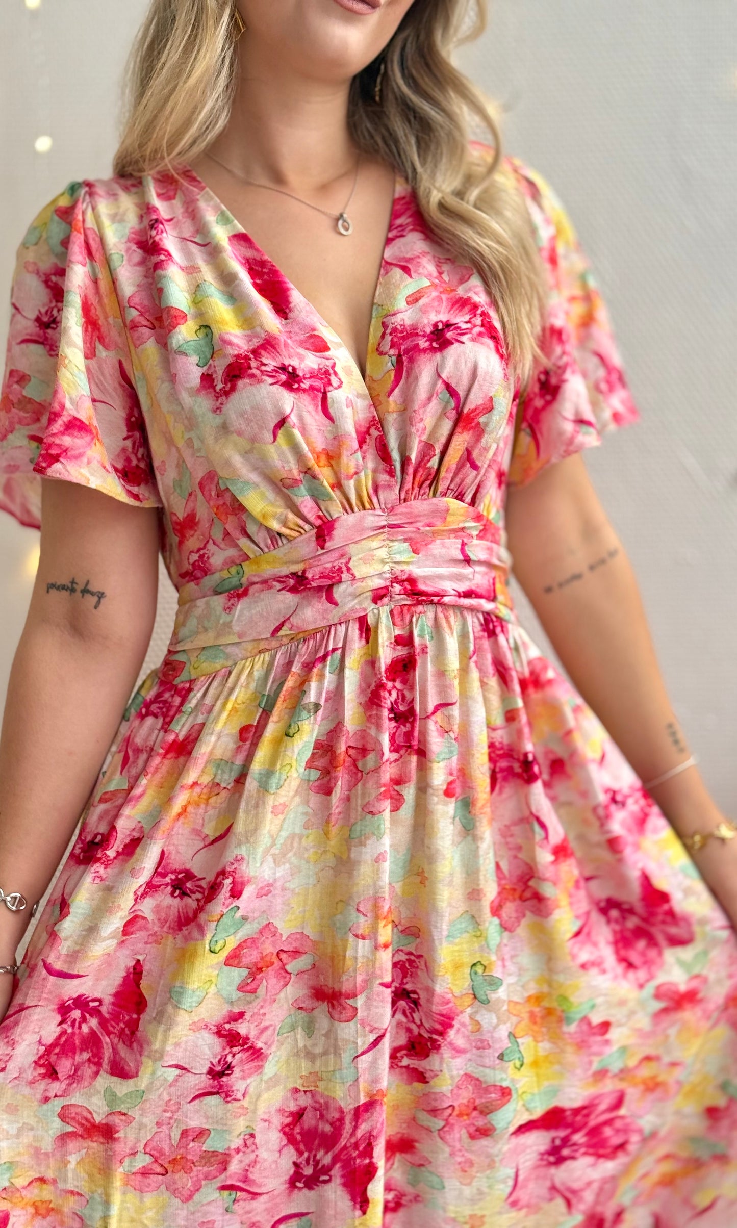 Robe longue colorée CANDY