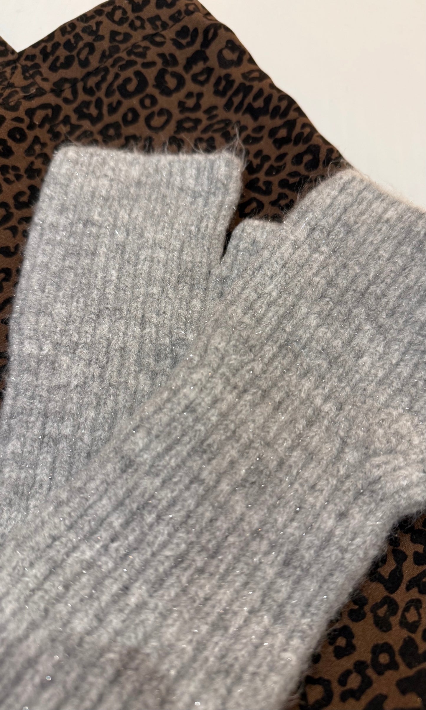 Mitaines légèrement pailletées