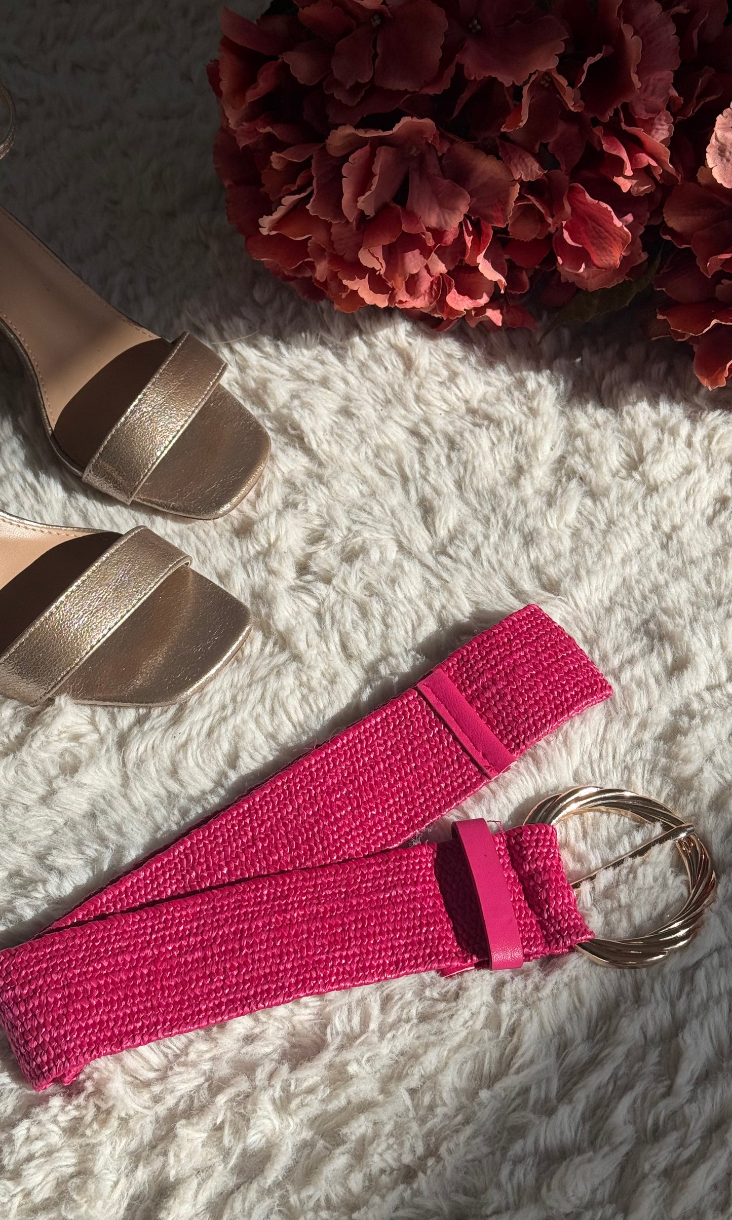 Ceinture CORDE FUCHSIA