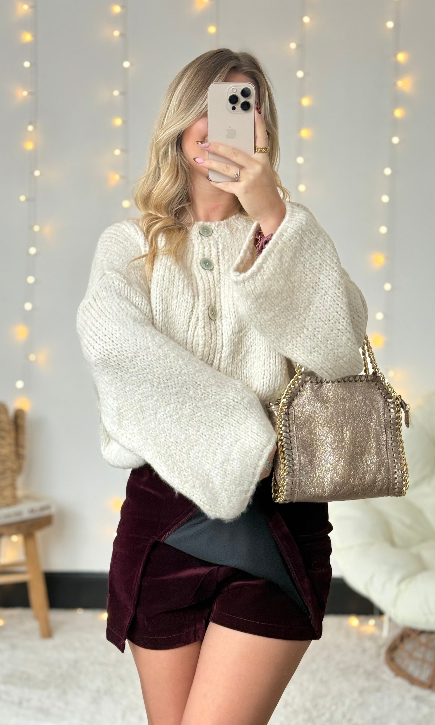 Gilet écru CLEM 🇮🇹