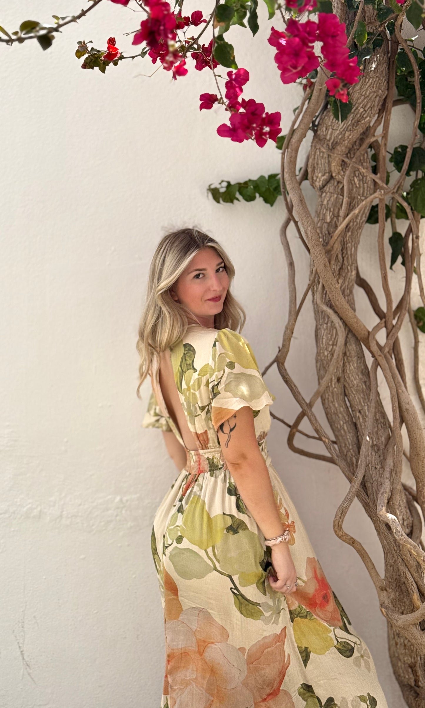 Robe longue dos nu USHUAIA