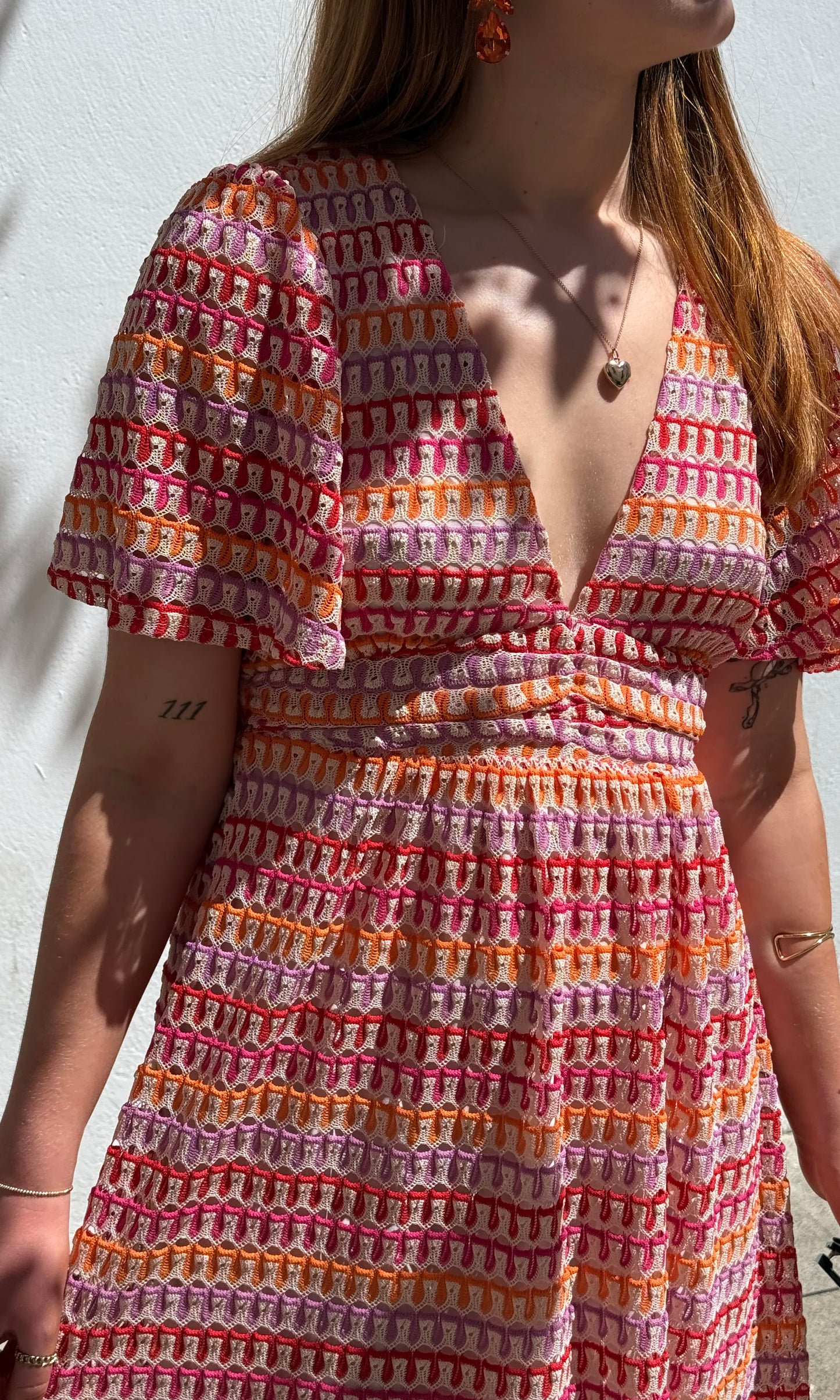 Robe longue en crochet IBIZA