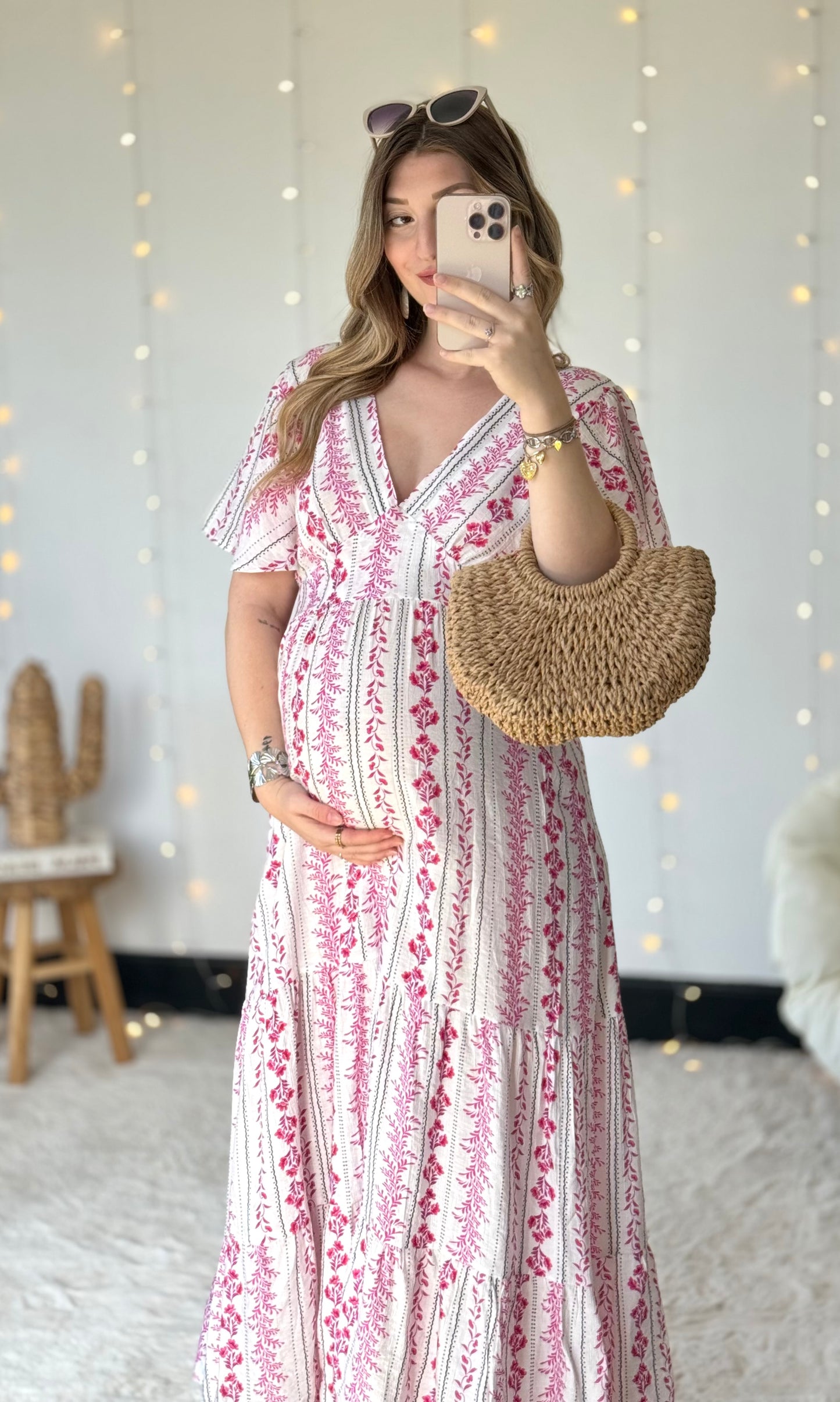 Robe en viscose SPLIT