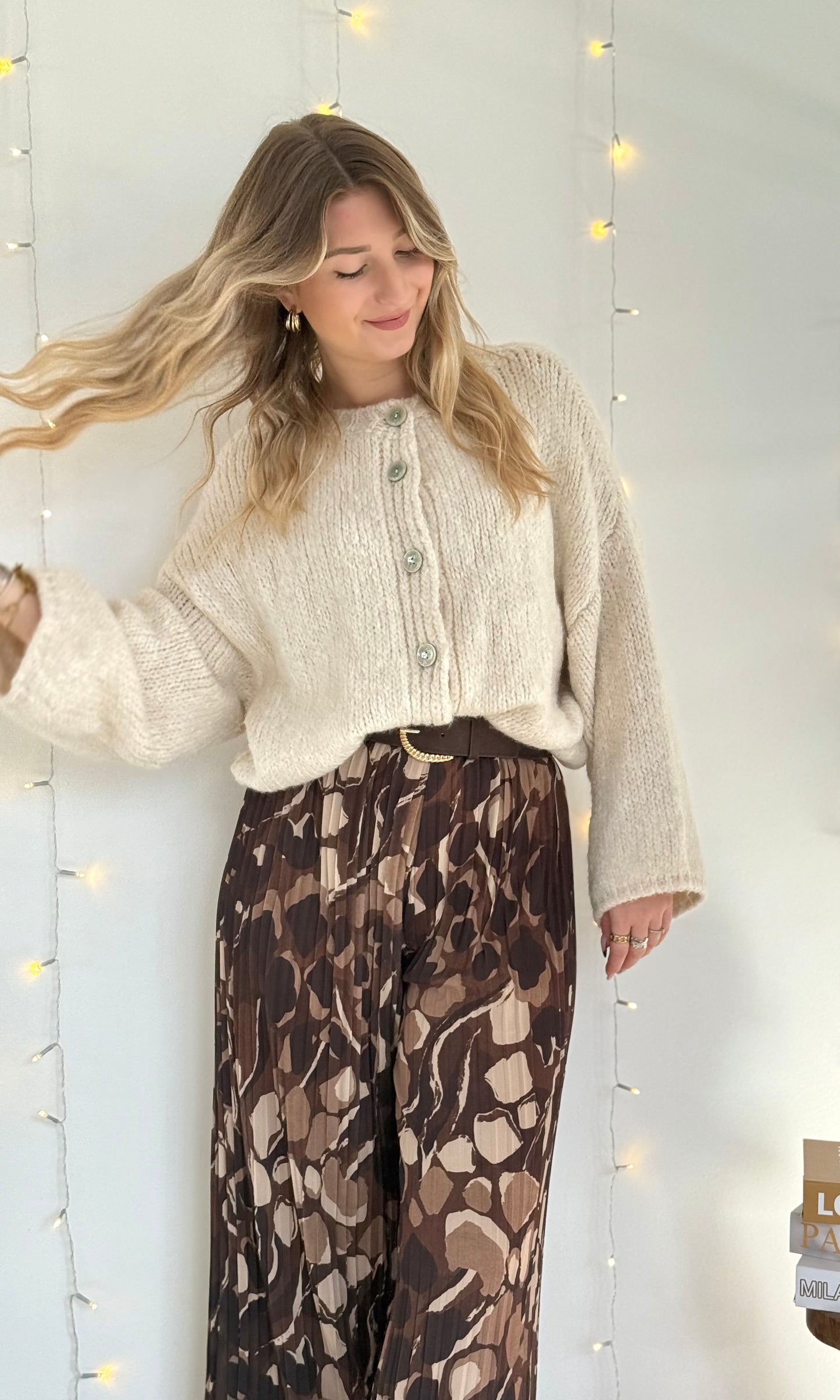 Pantalon plissé NOAH (34-48) 🇮🇹