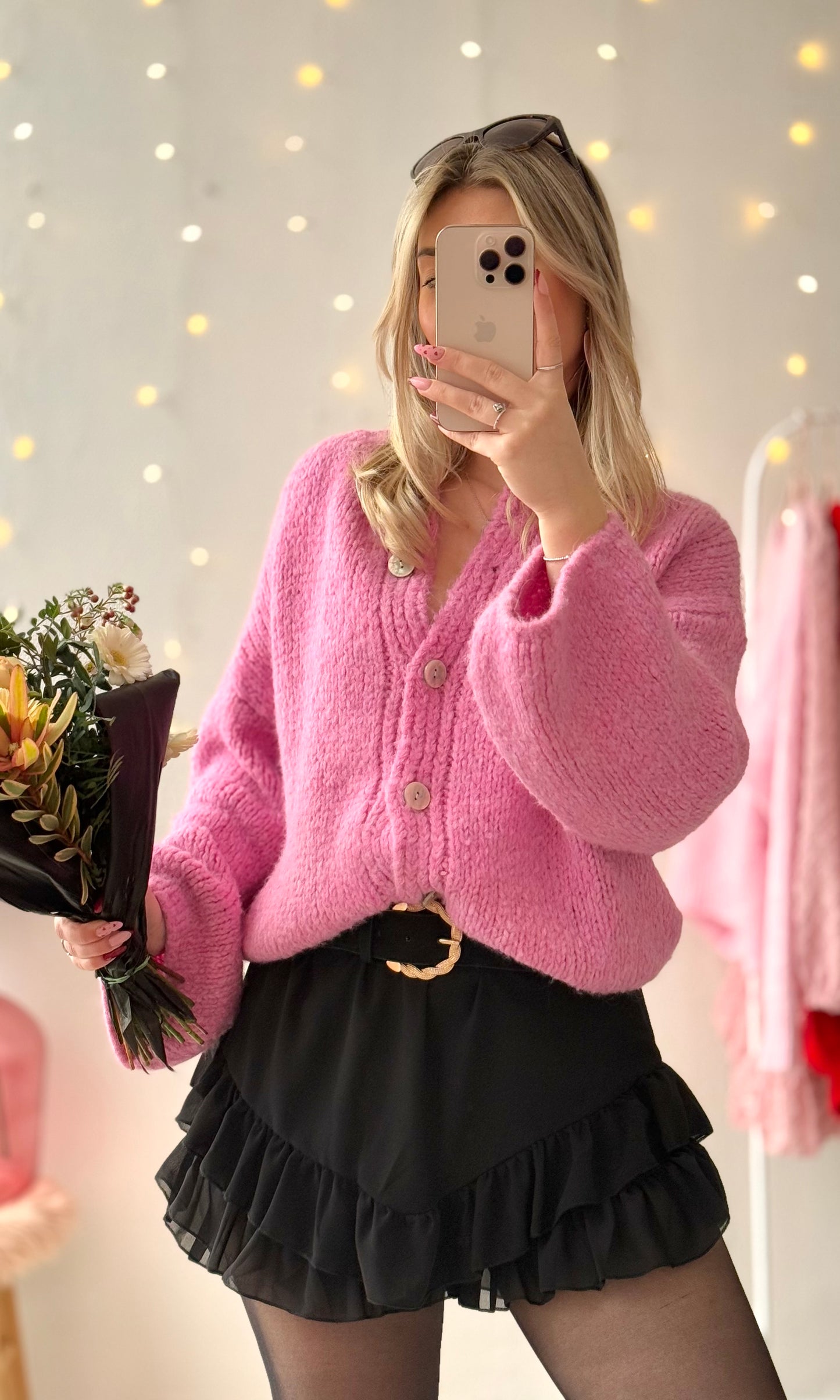 Gilet rose CLEM 🇮🇹