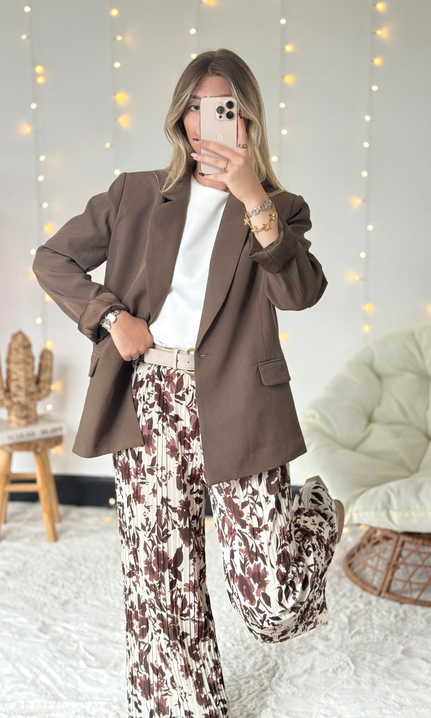 Pantalon plissé AUTUMN (34-48) 🇮🇹
