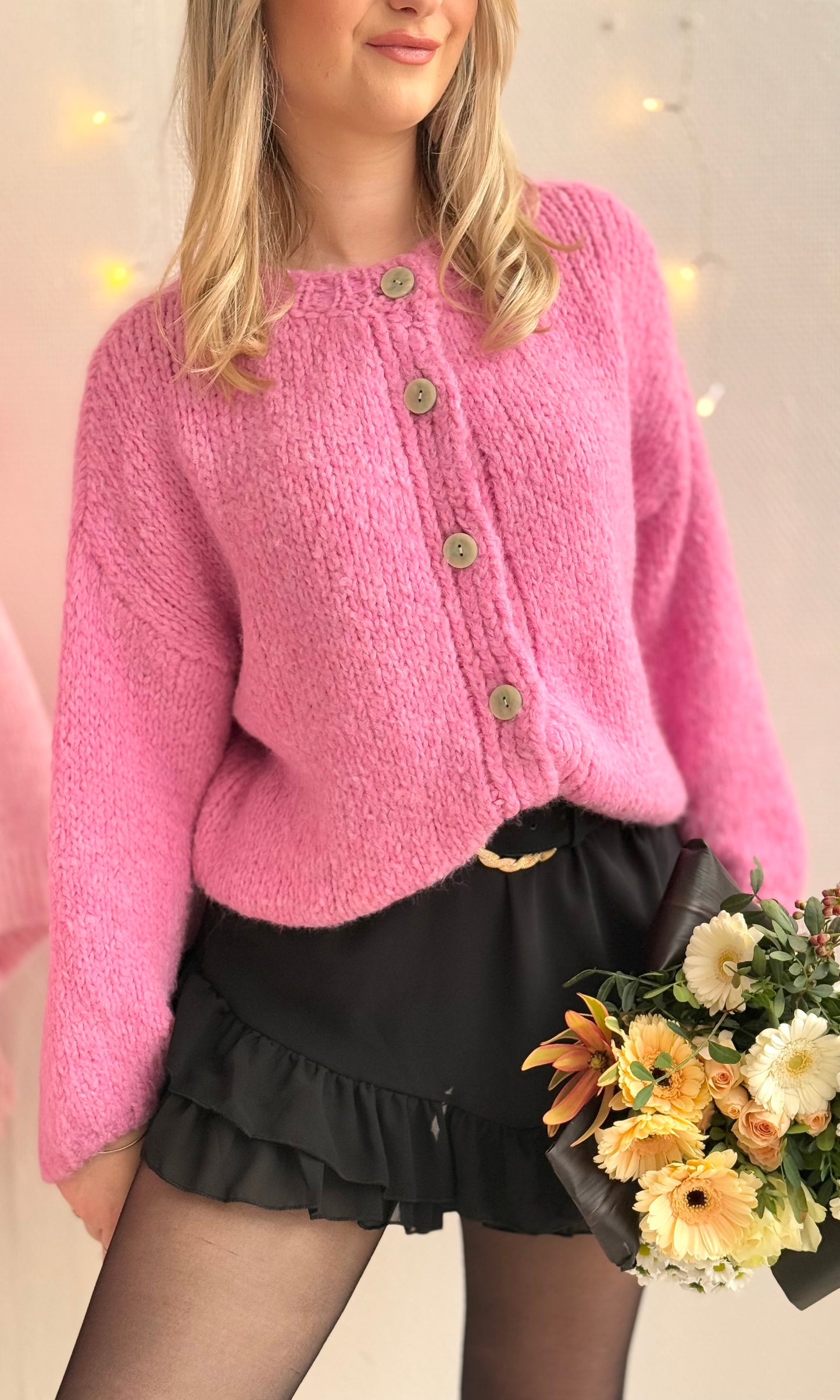 Gilet rose CLEM 🇮🇹