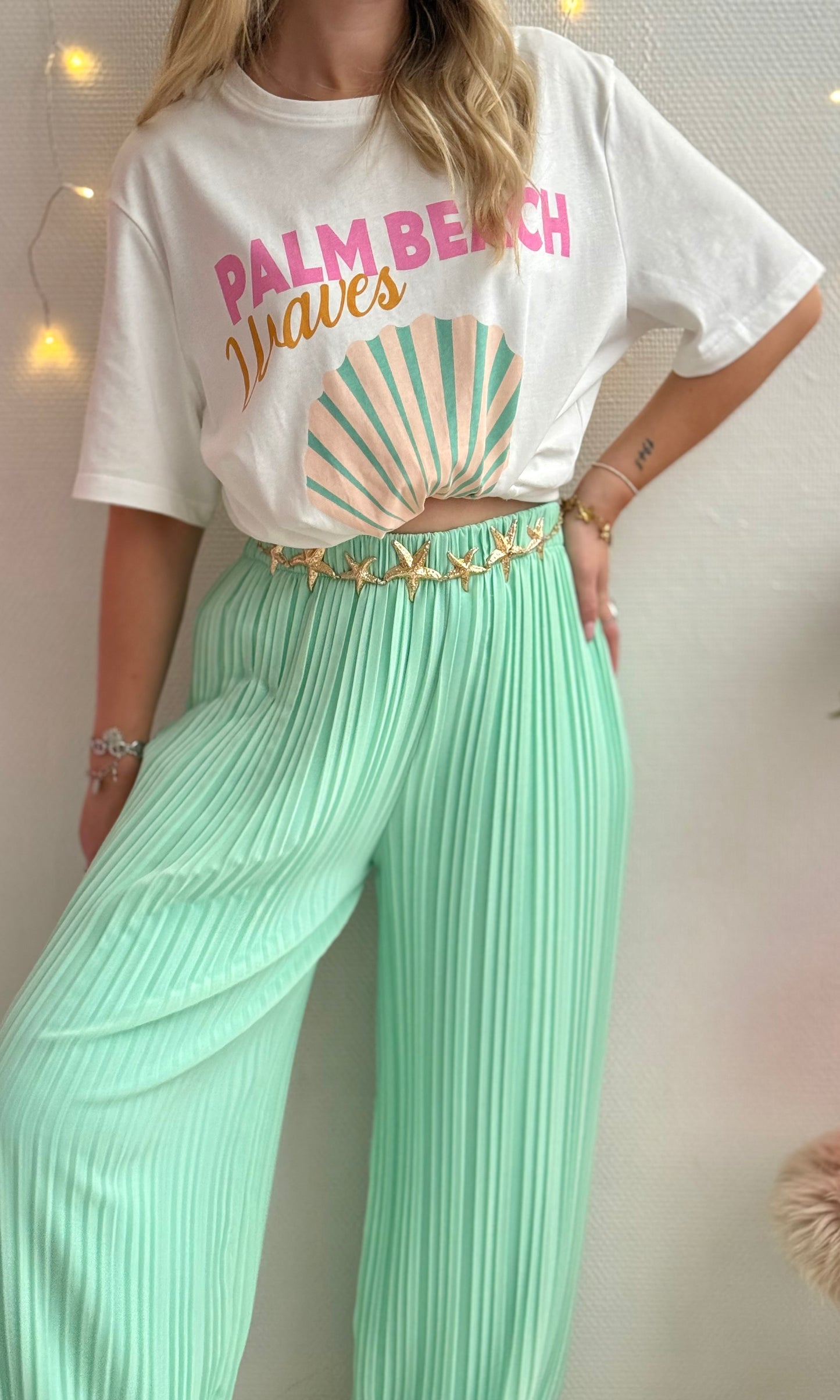 Pantalon plissé (36-50) MARIA 🇮🇹
