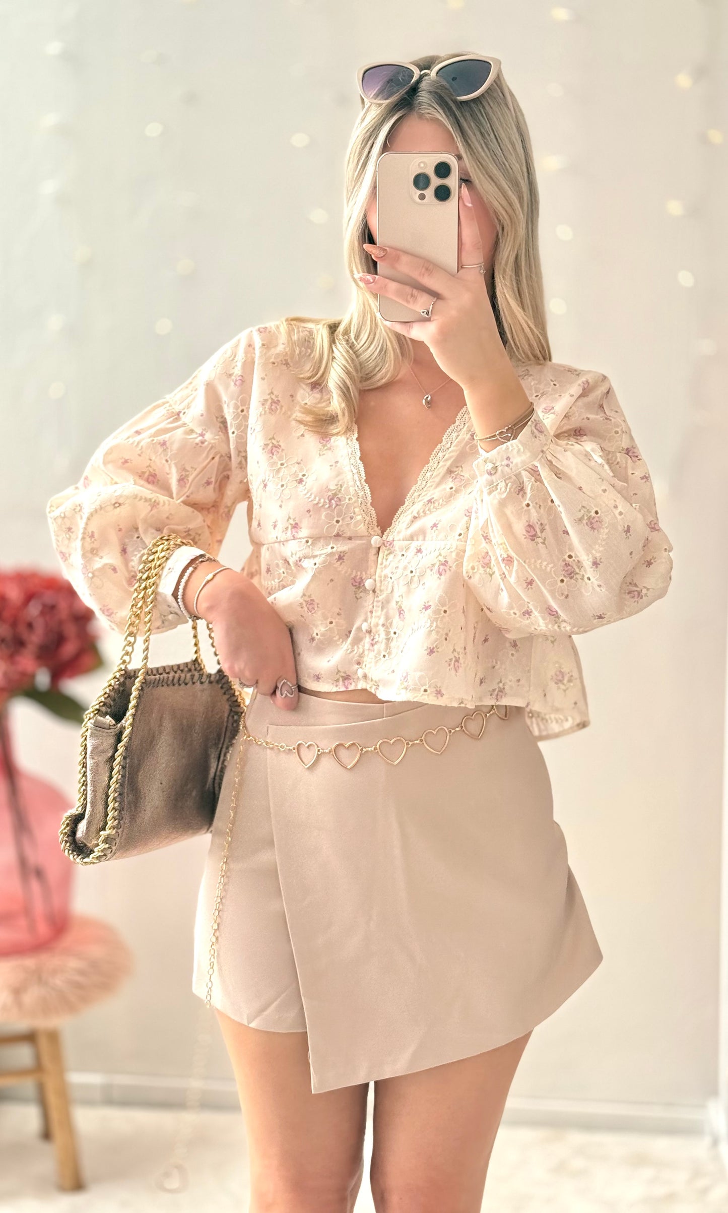 Blouse fleurie KALISTA