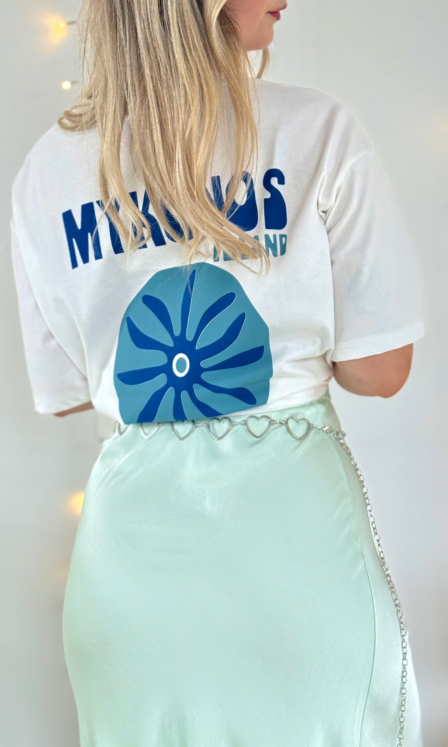 Tshirt blanc MYKONOS