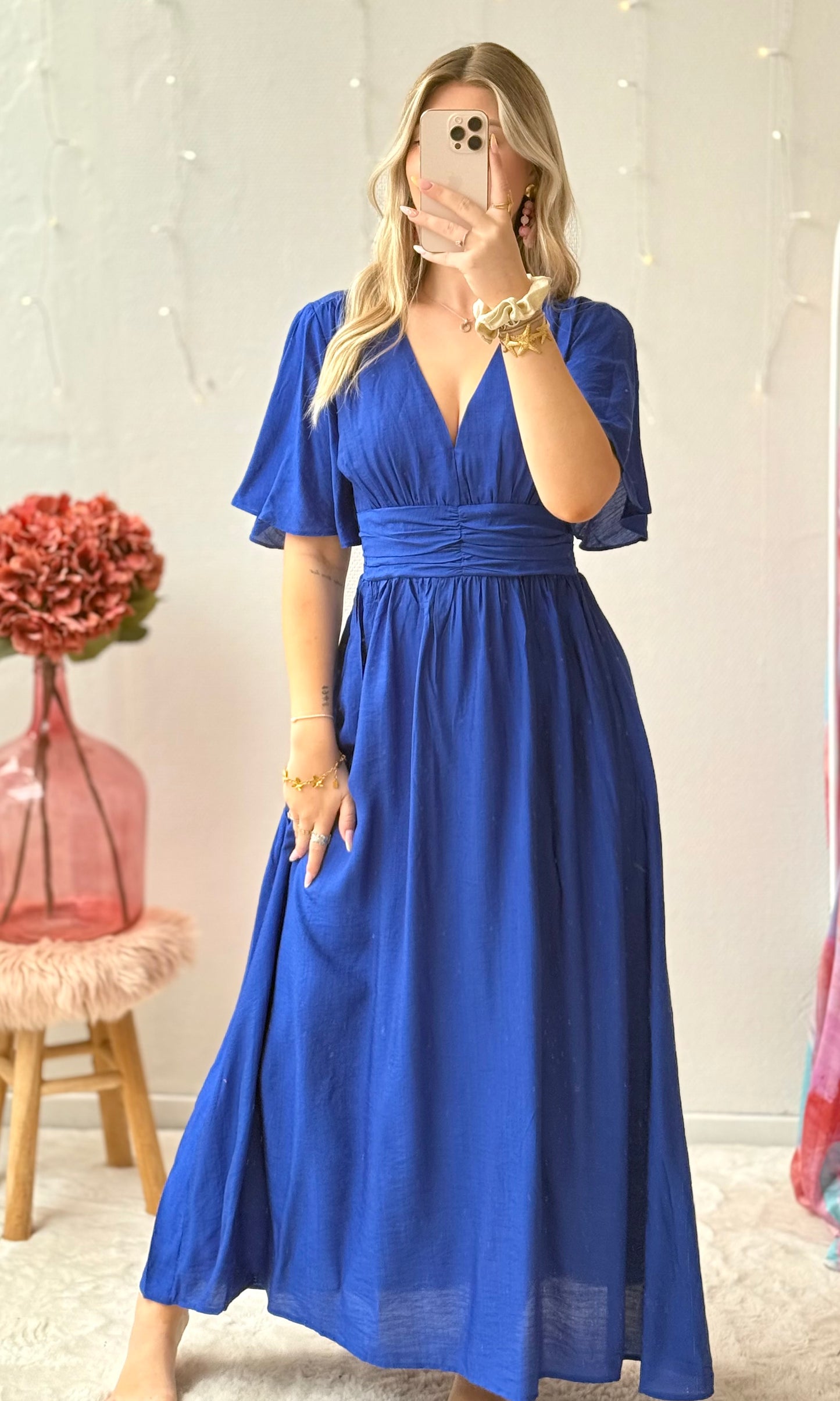 (CURVES) Robe longue SANTORINI