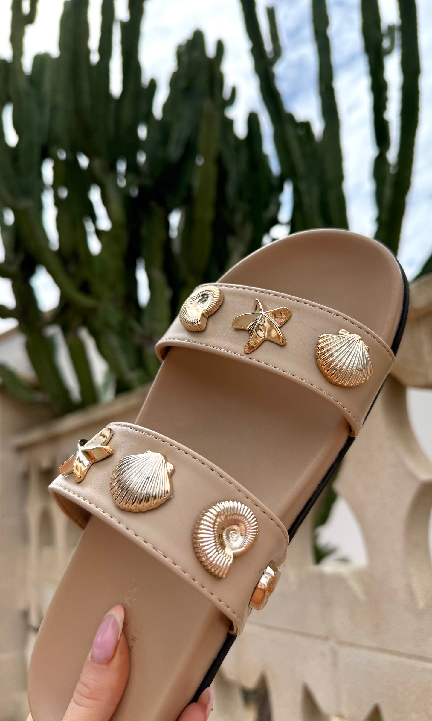 Sandales camel COLADA