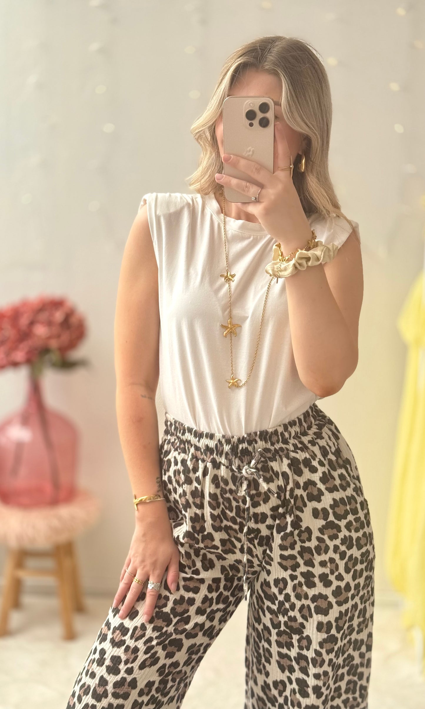 Pantalon gaze de coton MARY 🇮🇹