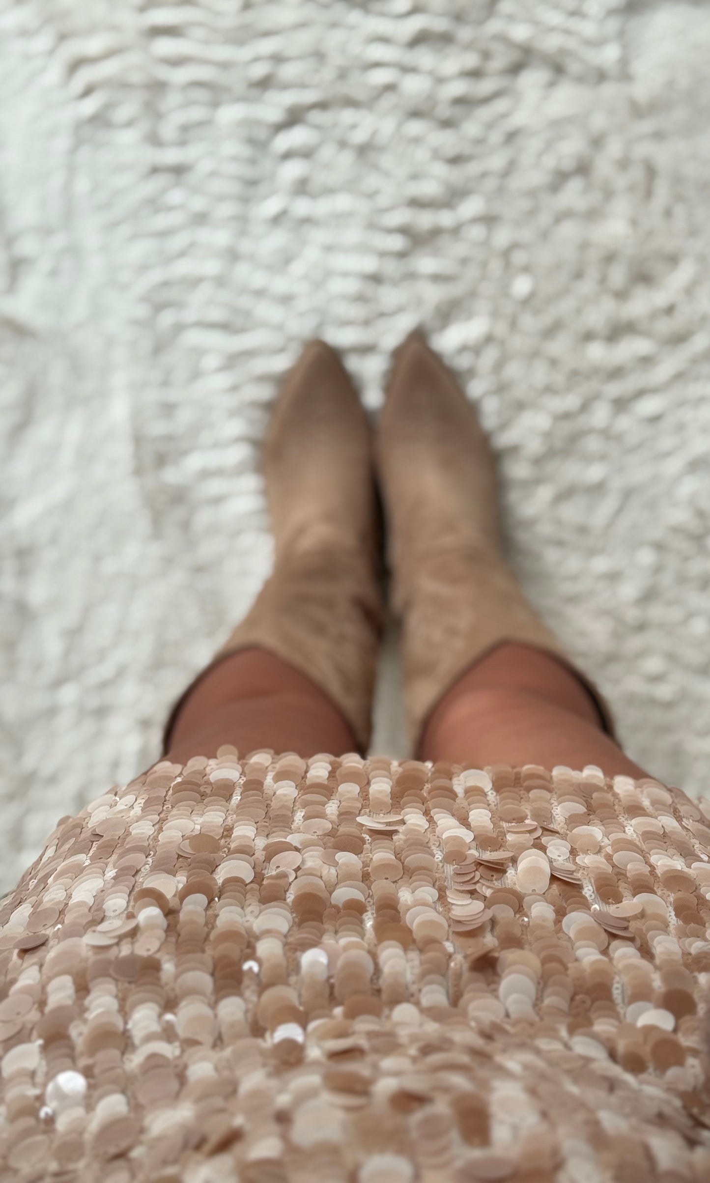 Jupe short sequins PRALIN