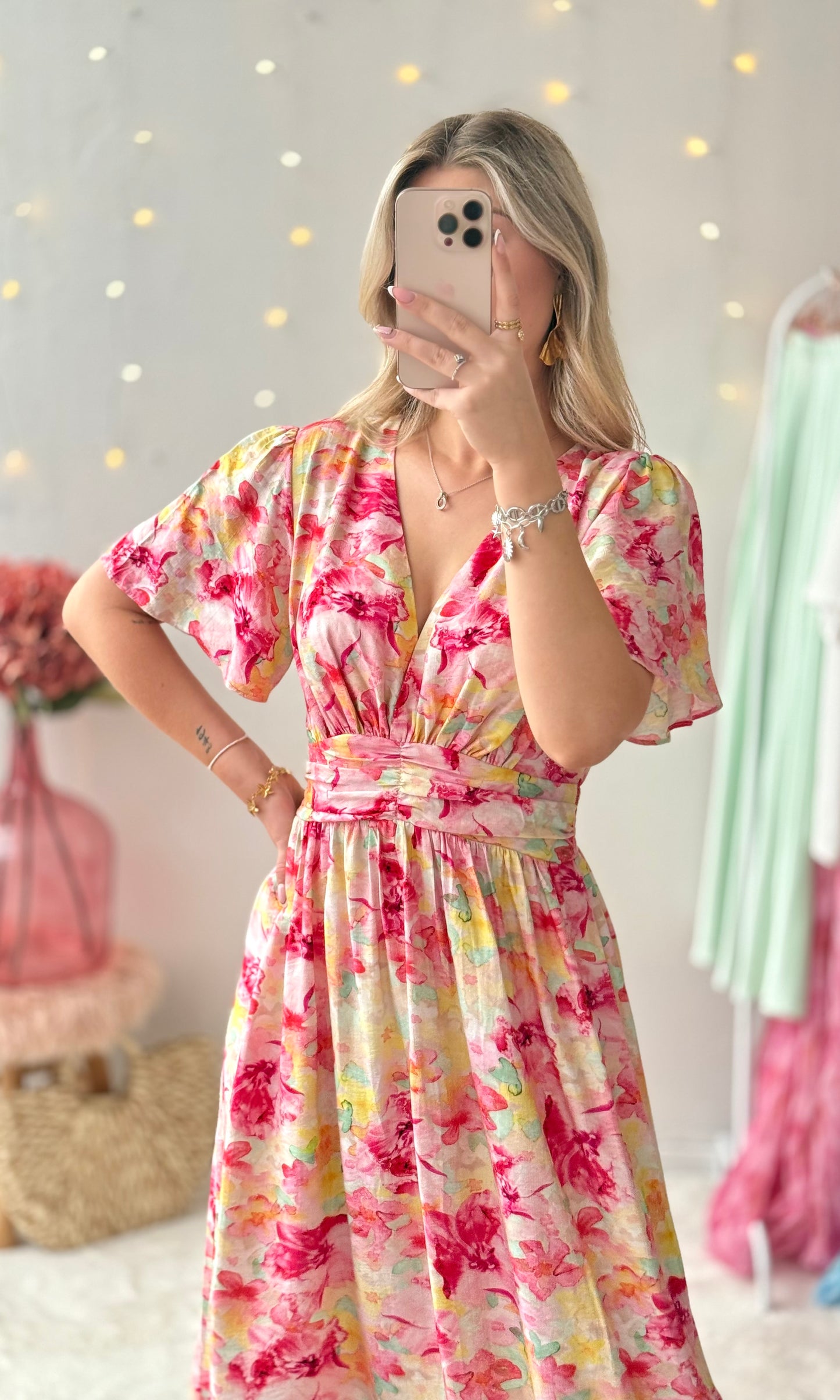 Robe longue colorée CANDY