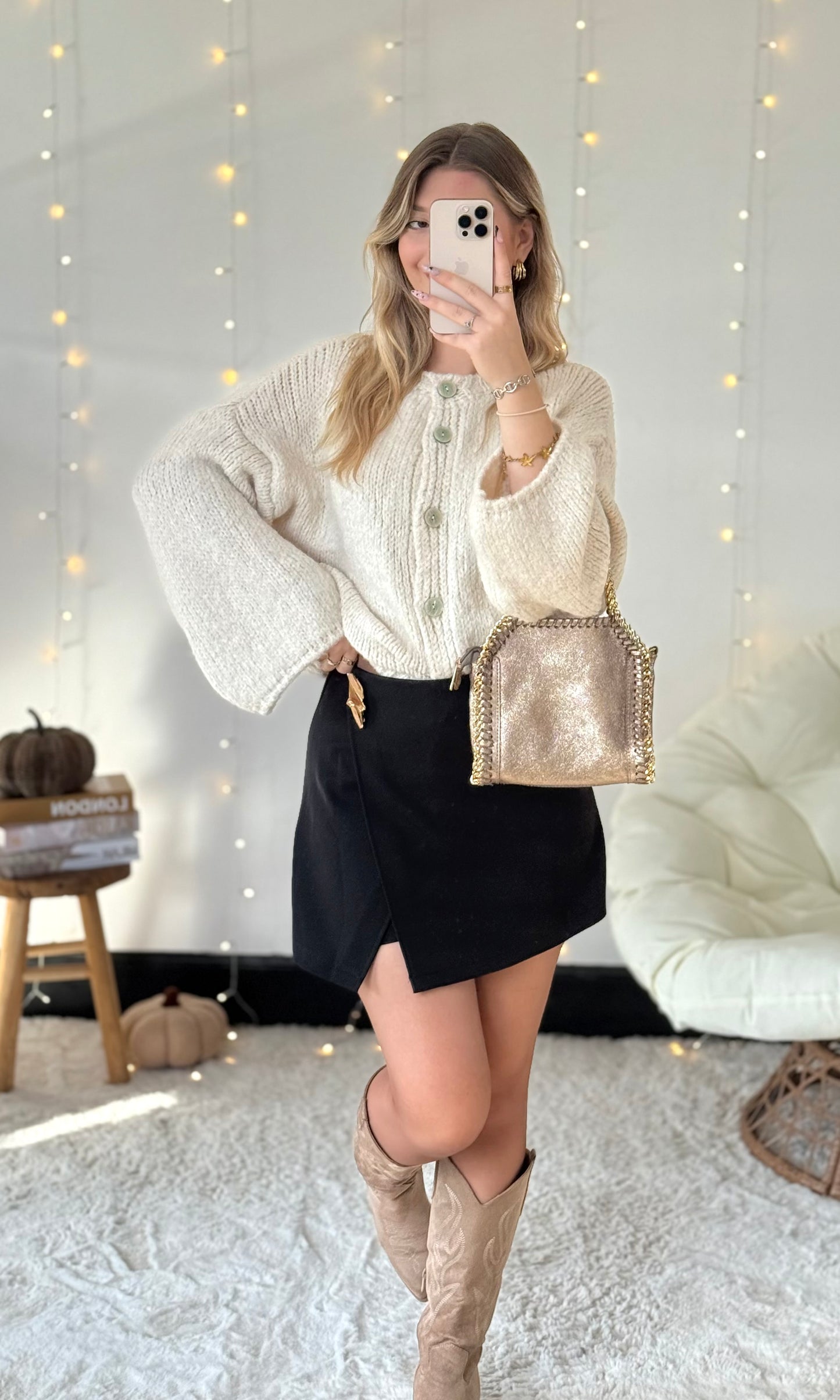 Jupe short bijoux VAL