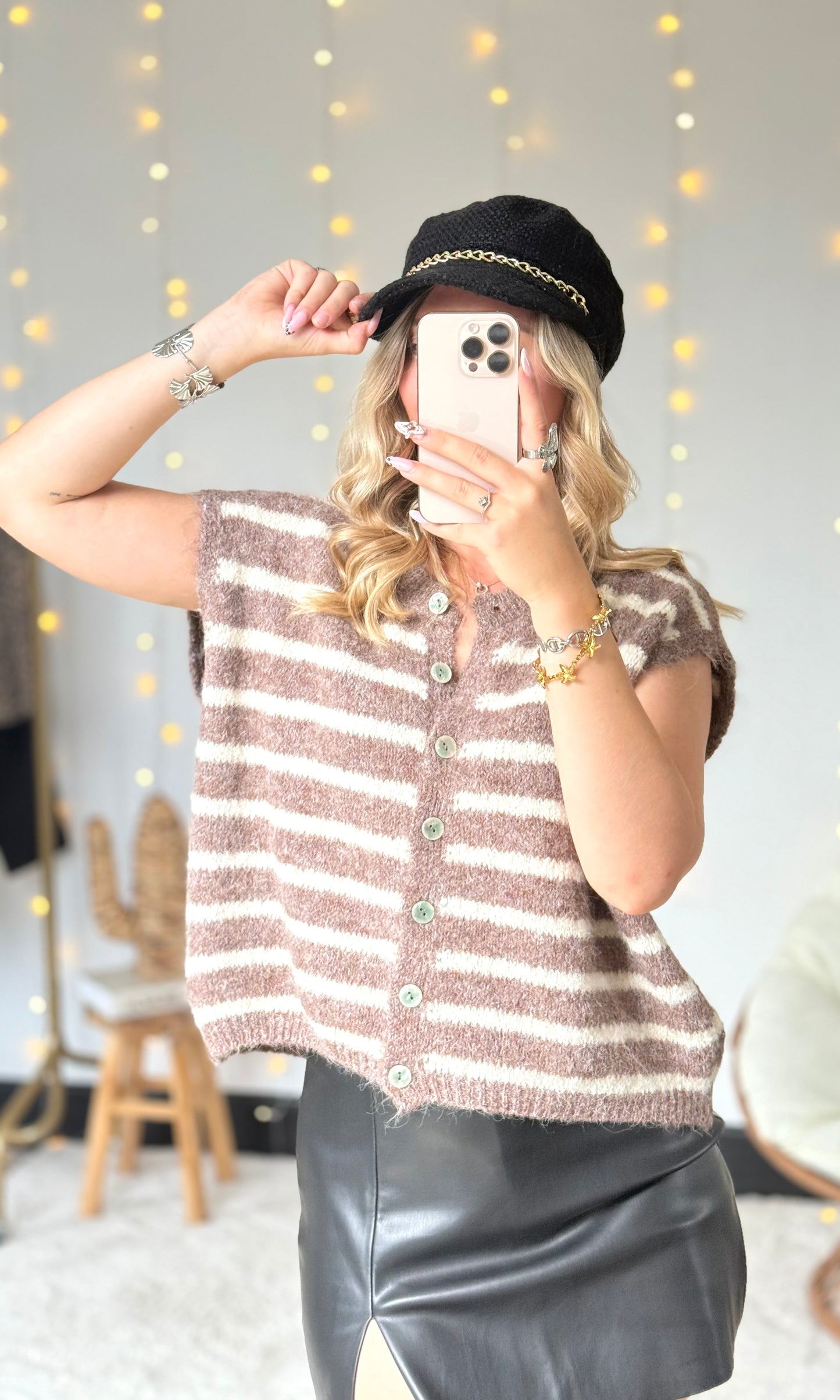 Marinière taupe VANESSA 🇮🇹