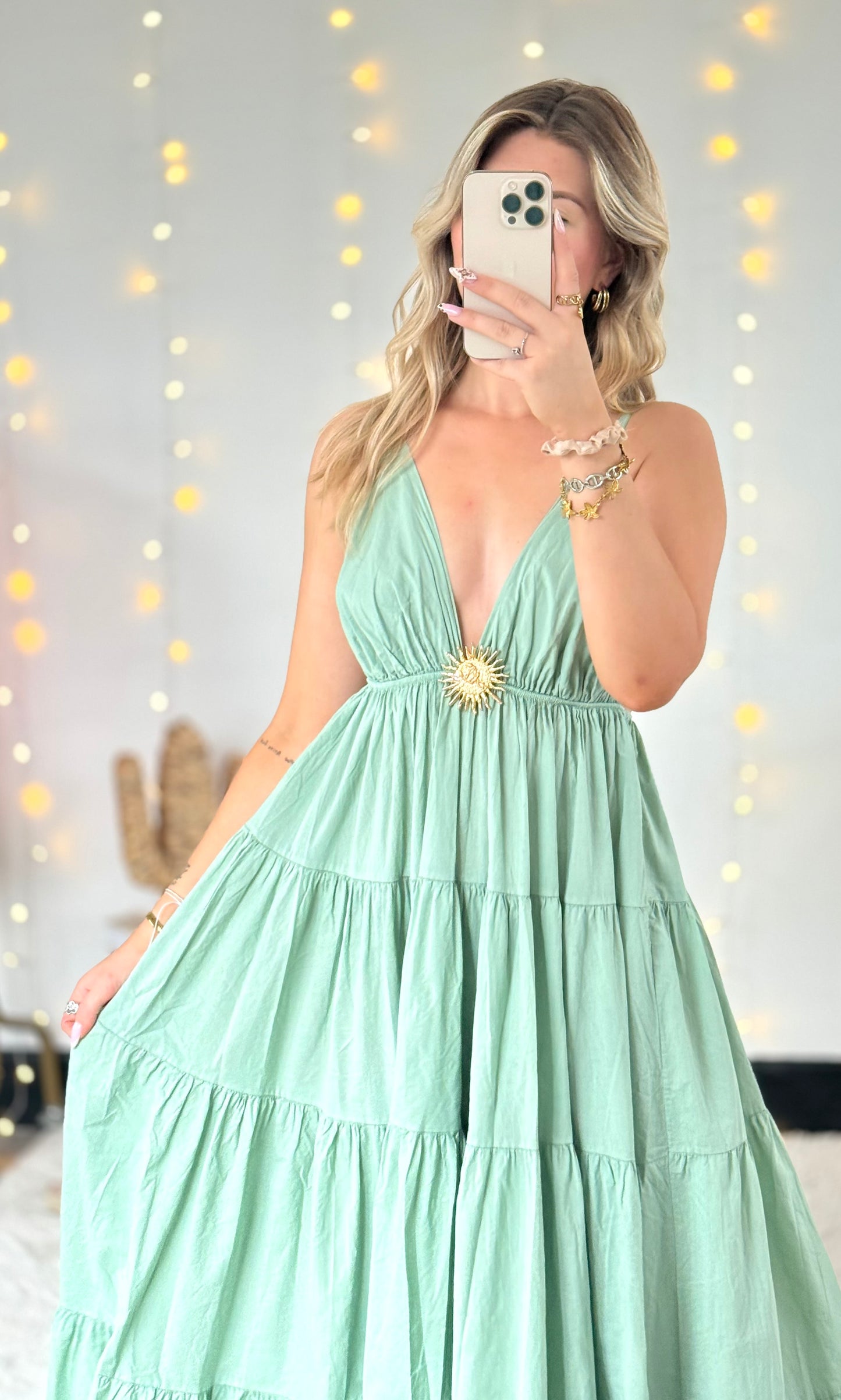 Robe longue GOLDEN 🇮🇹