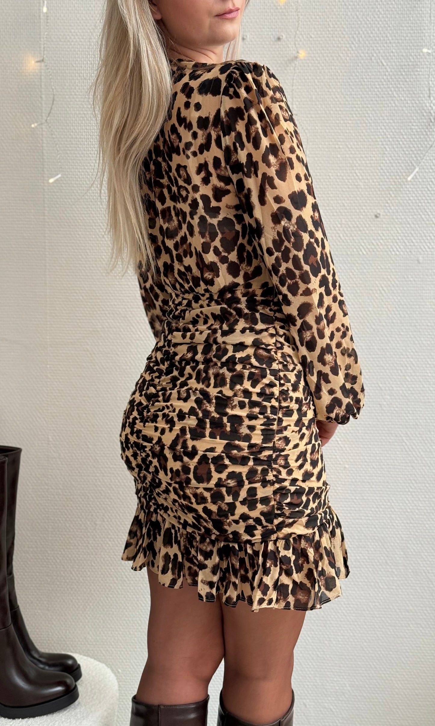 Robe léopard AMBRE