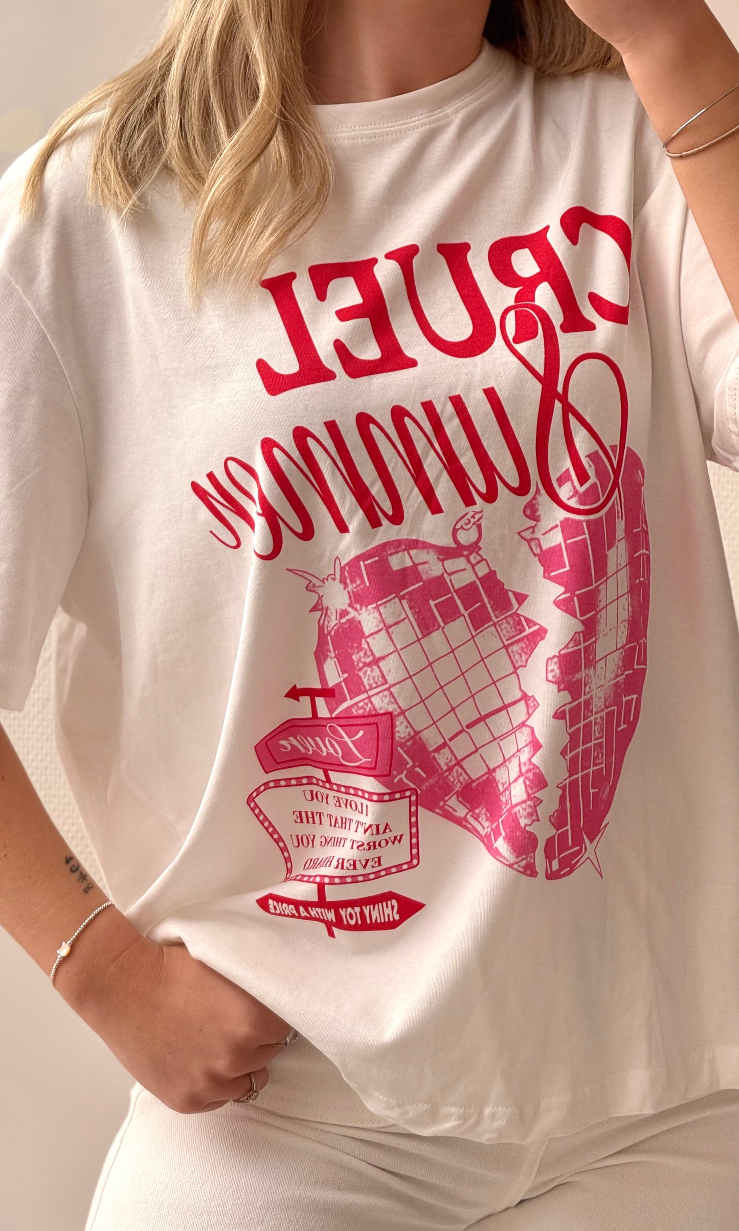 Tshirt blanc CRUEL SUMMER 🇮🇹
