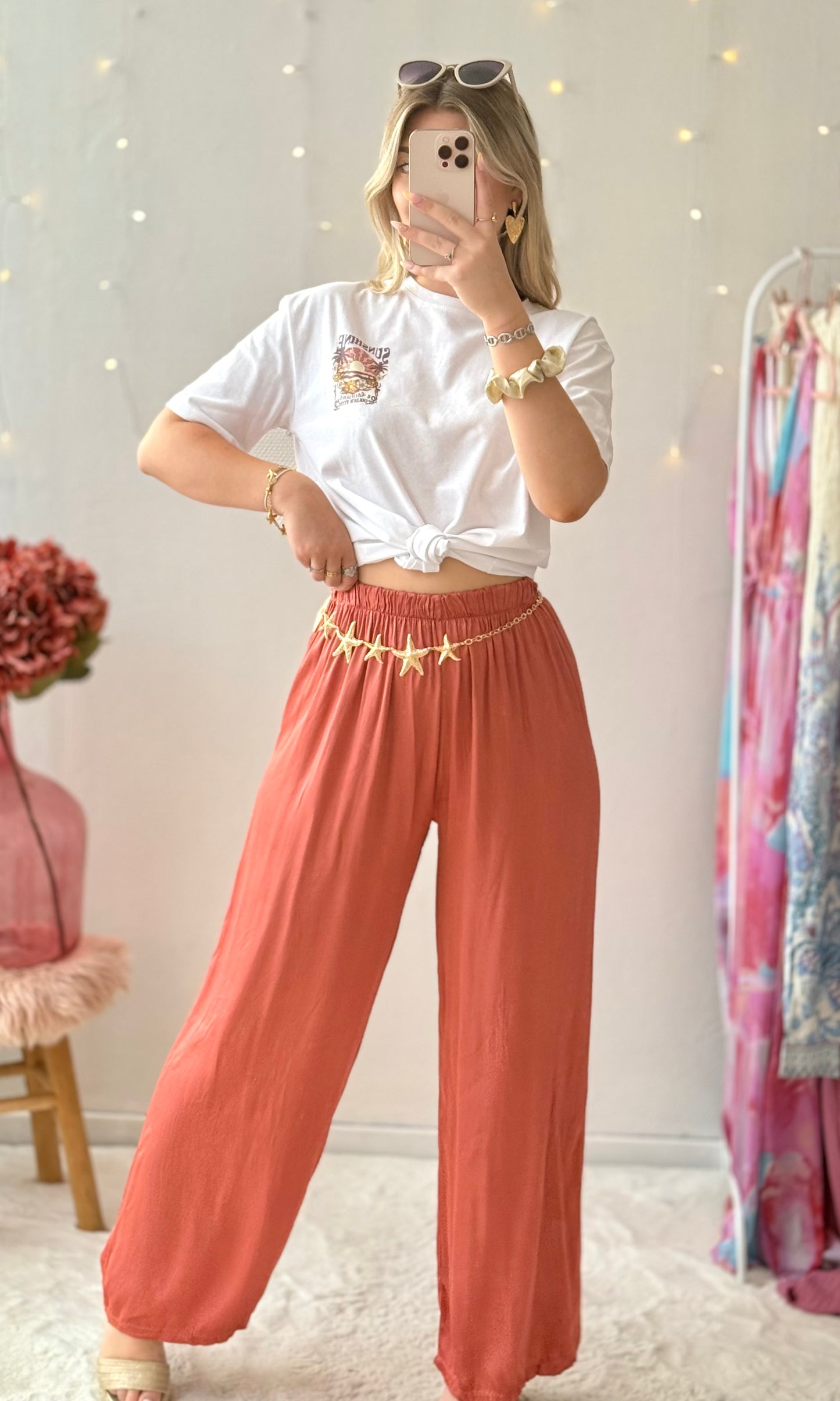 Pantalon satiné CONSTANCE 🇮🇹