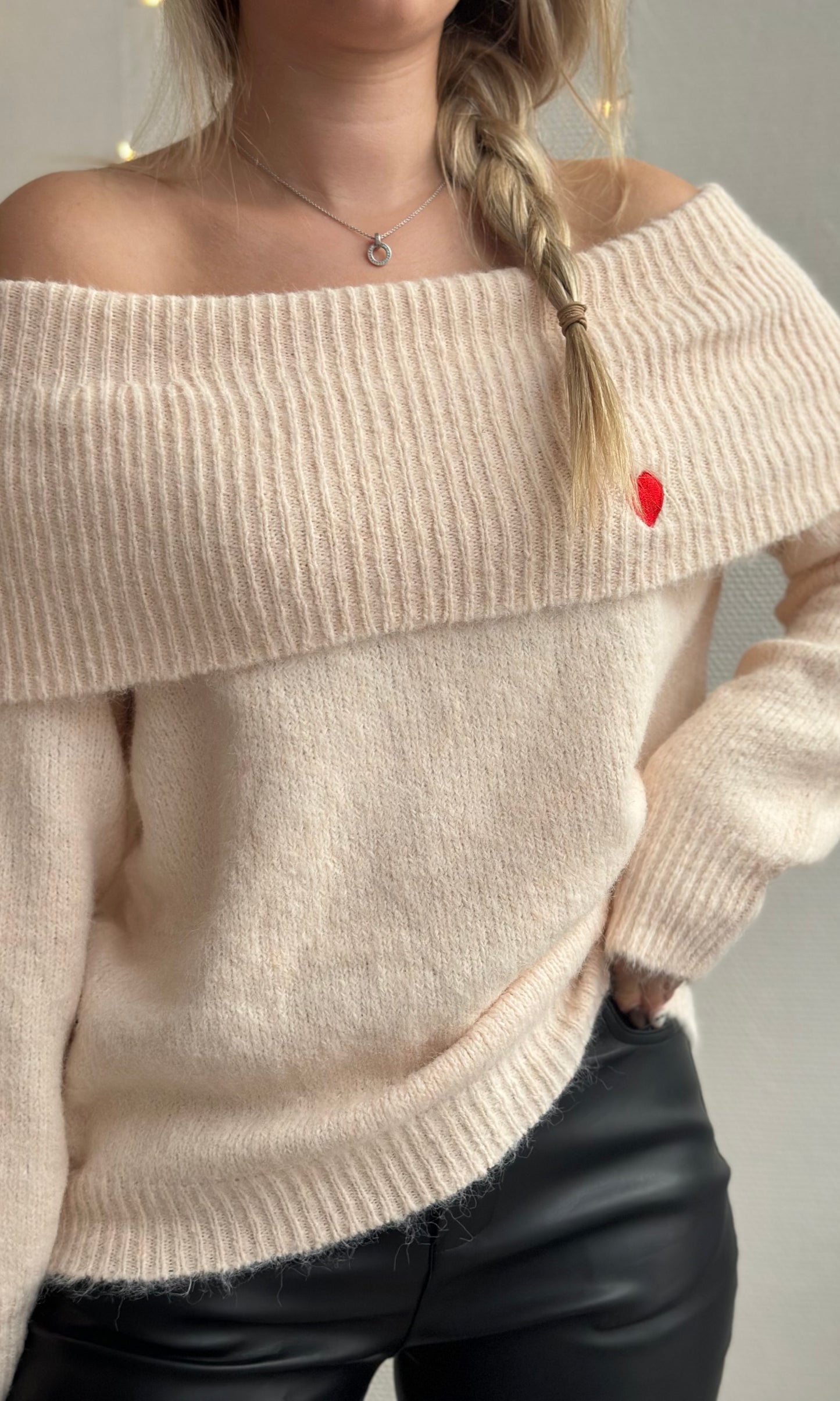 Pull col bardot ROSEMARY