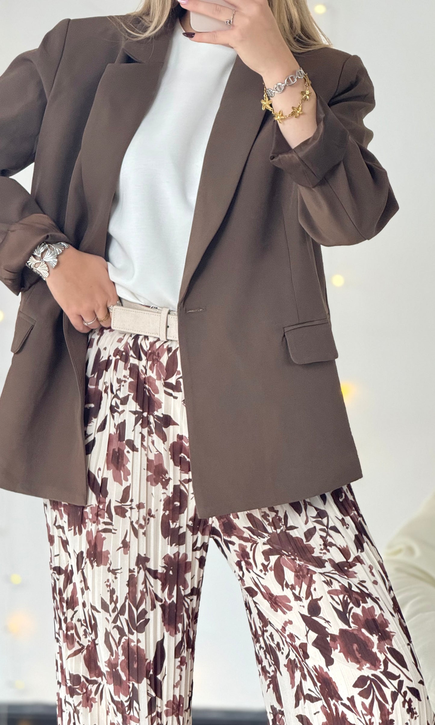 Blazer café SERENA - expédition vers le 17