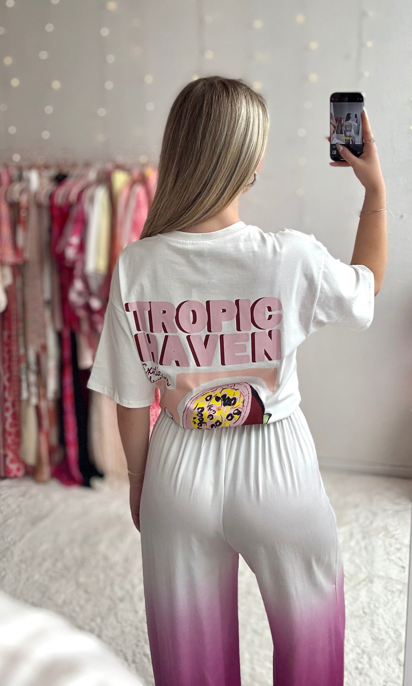 Tshirt blanc PASSIONFRUIT 🇮🇹